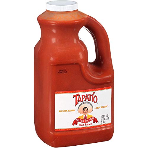 Tapatio Hot Sauce - 1 Gallon Jug (Pack of 3) | Authentic Mexican Salsa Picante | Perfect for Tacos, Burritos, Wings & Cooking