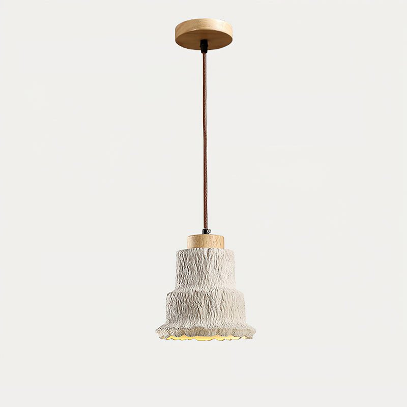 Modern Boulder Pendant Light - Industrial Style Hanging Ceiling Lamp for Kitchen Island, Dining Room & Living Room Decor - Dimmable LED Lighting Fixture