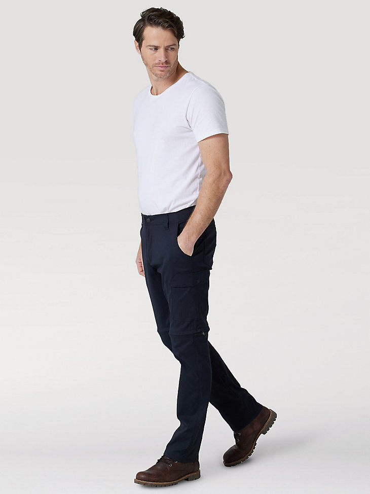 ATG By Wrangler™ Men's Convertible Cargo Pants - Jet Black - Durable Outdoor Hiking & Travel Pants for Adventure & Work