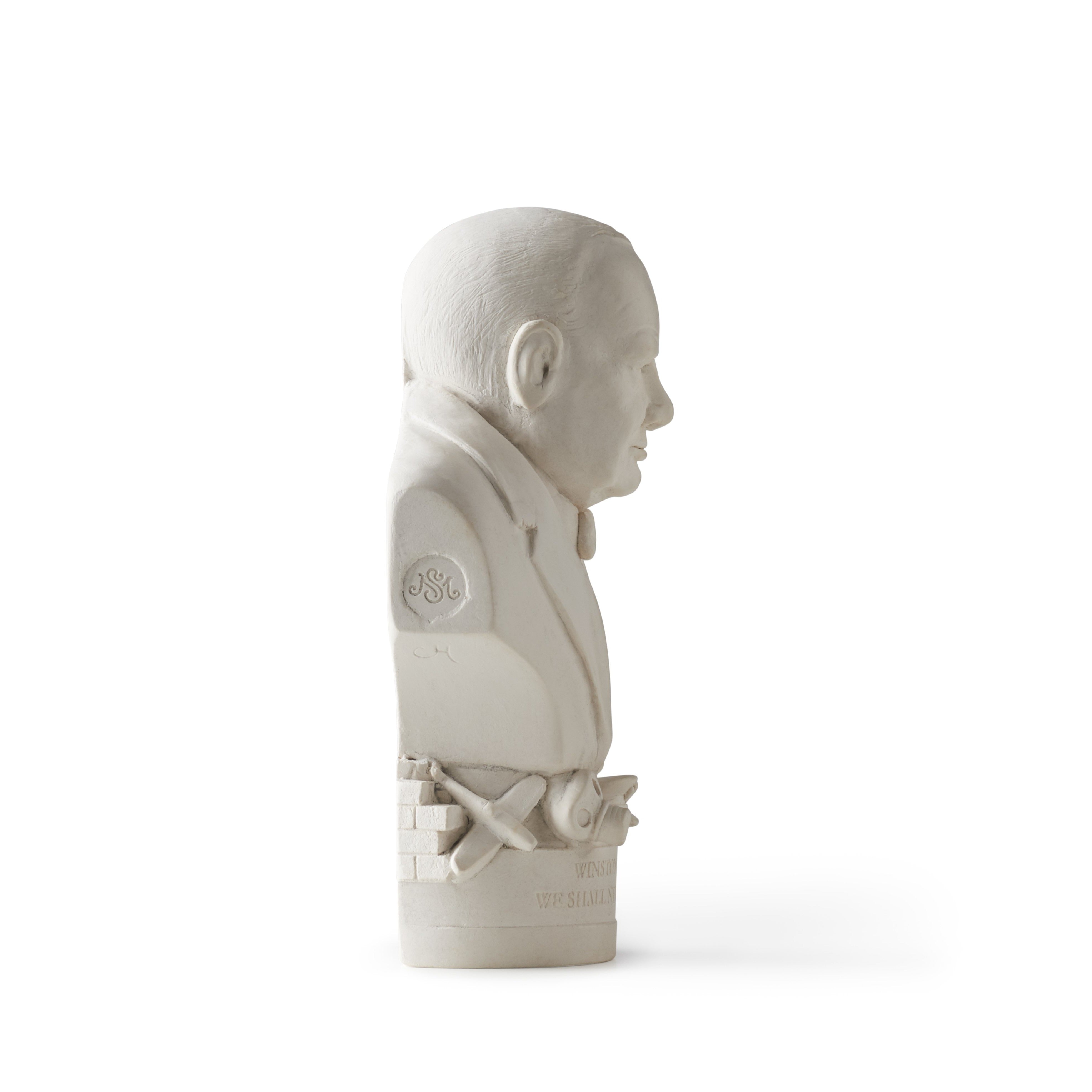 Sir Winston Churchill Bust - Premium Resin Statue for Home & Office Decor | Collectible Historical Figure Sculpture | Perfect for Study, Library, or Gift