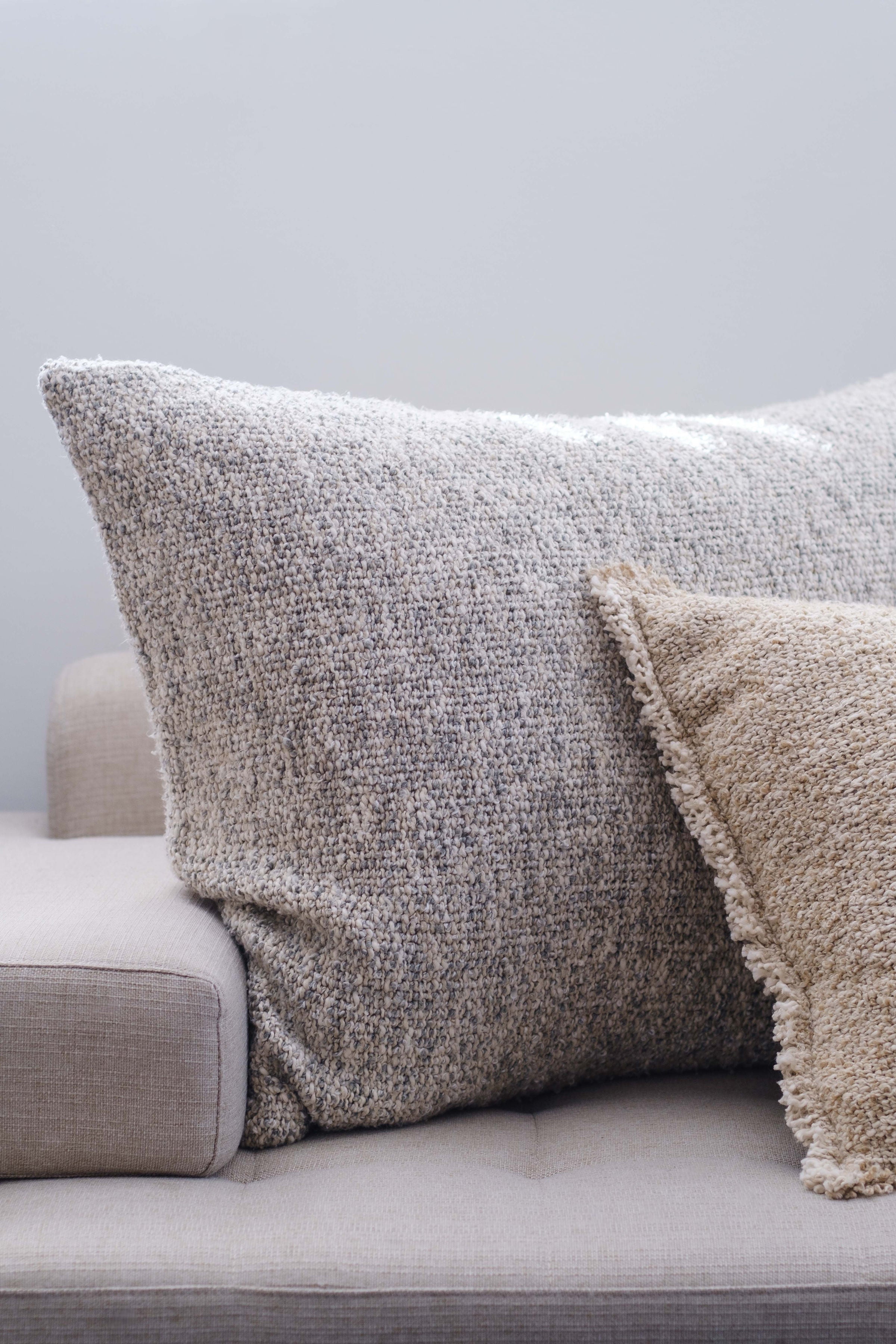 Brentwood Oversized Pillow with Insert - Soft & Supportive for Bed, Couch, and Floor Lounging