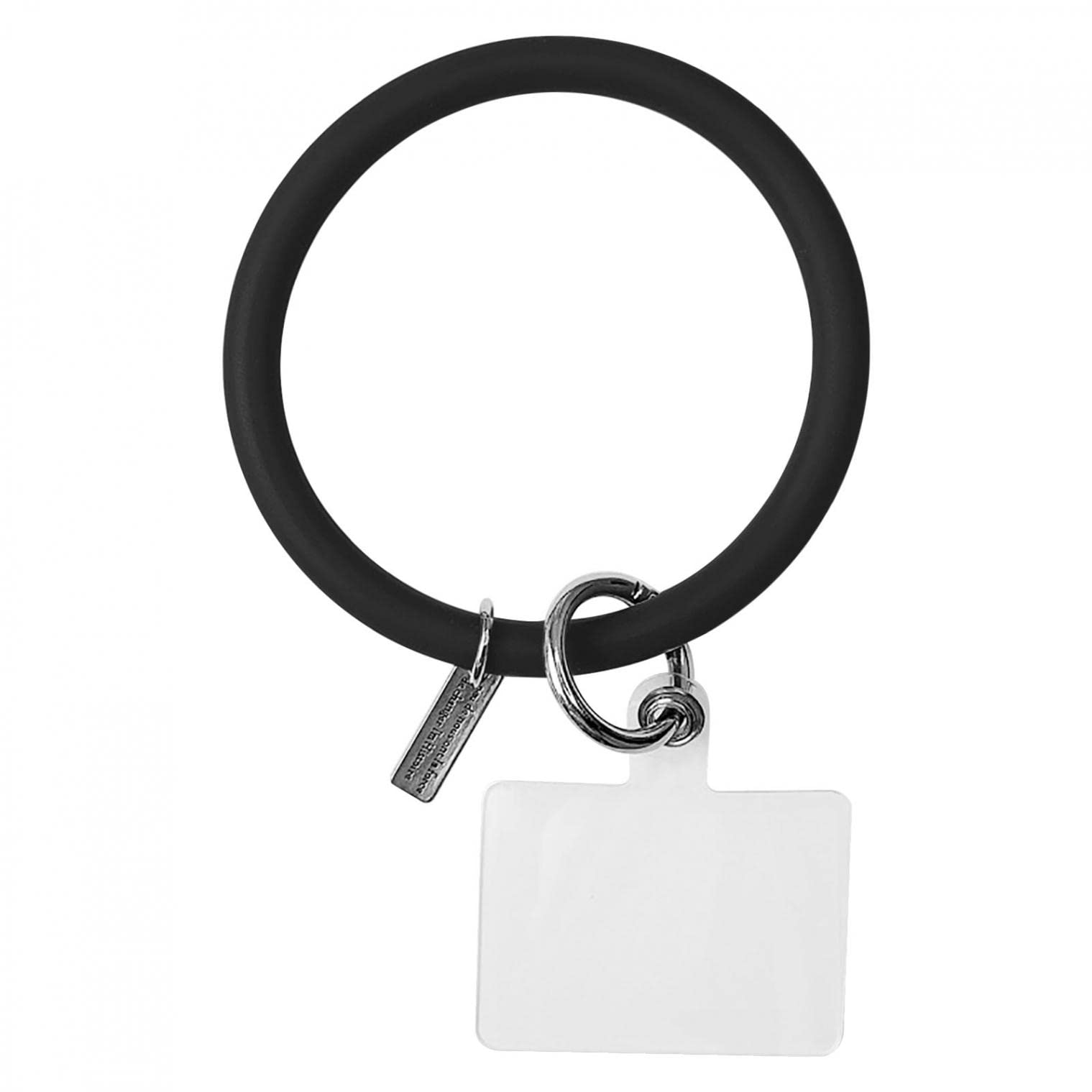 Anti-Drop Phone Ring - Silicone Grip for All Smartphones (Black) - Secure for Work & Travel