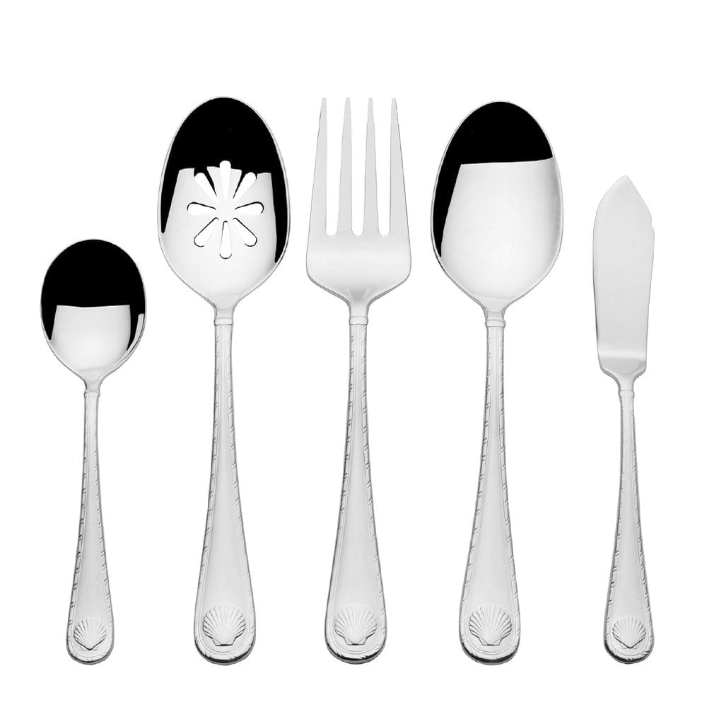 Premium 45-Piece Stainless Steel Flatware Set - Service for 8 - Elegant Dining Utensils for Everyday Use & Special Occasions - Perfect for Dinner Parties, Family Gatherings & Restaurant Settings