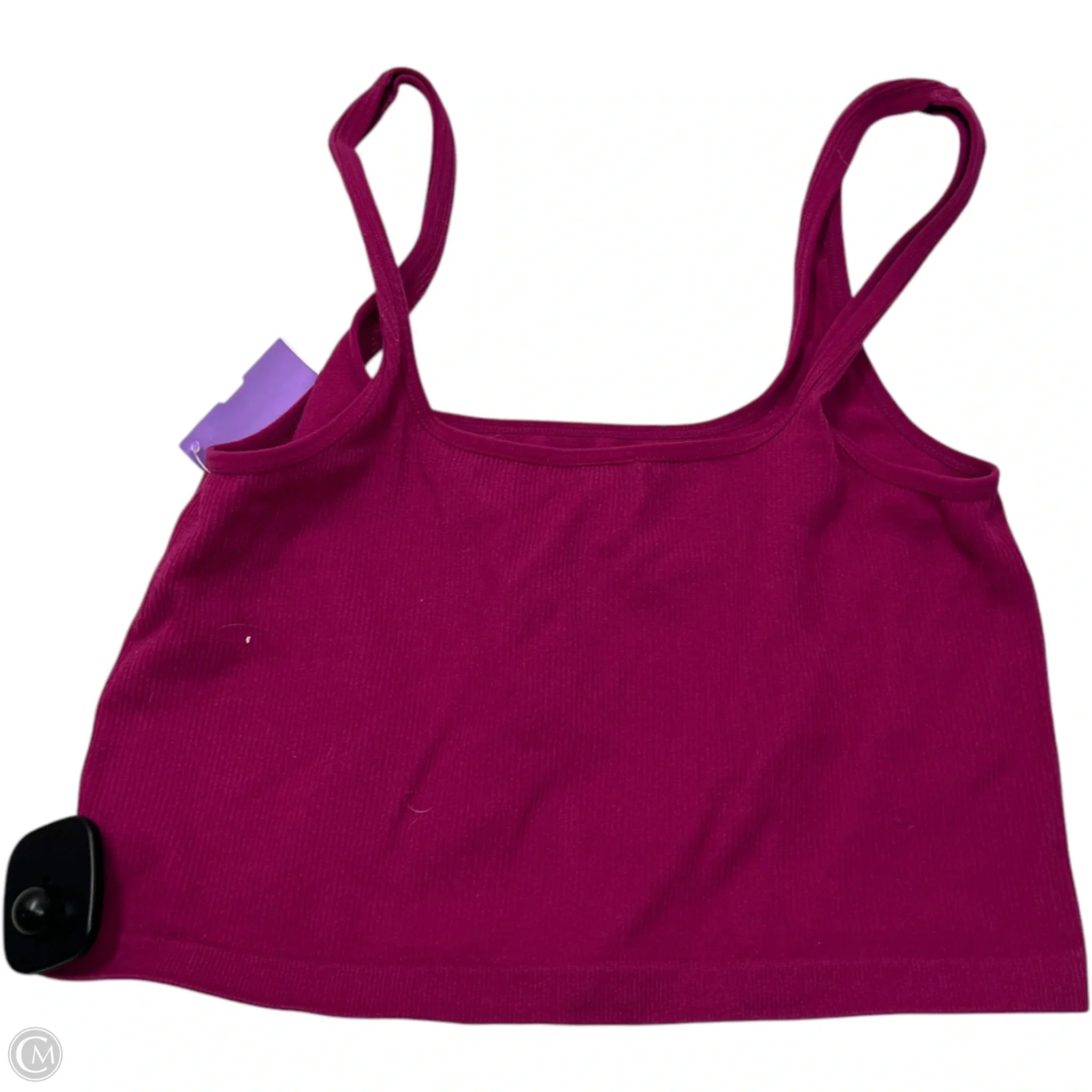 Bozzolo Women's Medium Pink Athletic Sports Bra - Comfortable & Supportive for Running, Yoga & Workouts