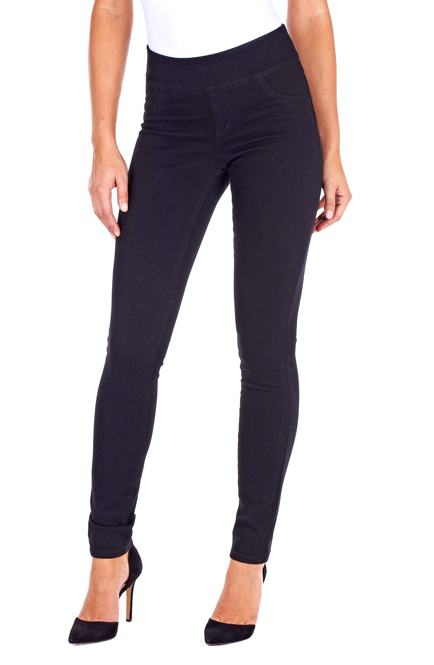 FDJ French Dressing Jeans - Women's Stretch Denim Pull-On Slim Jeggings | Comfortable & Stylish for Casual Wear, Office & Date Night