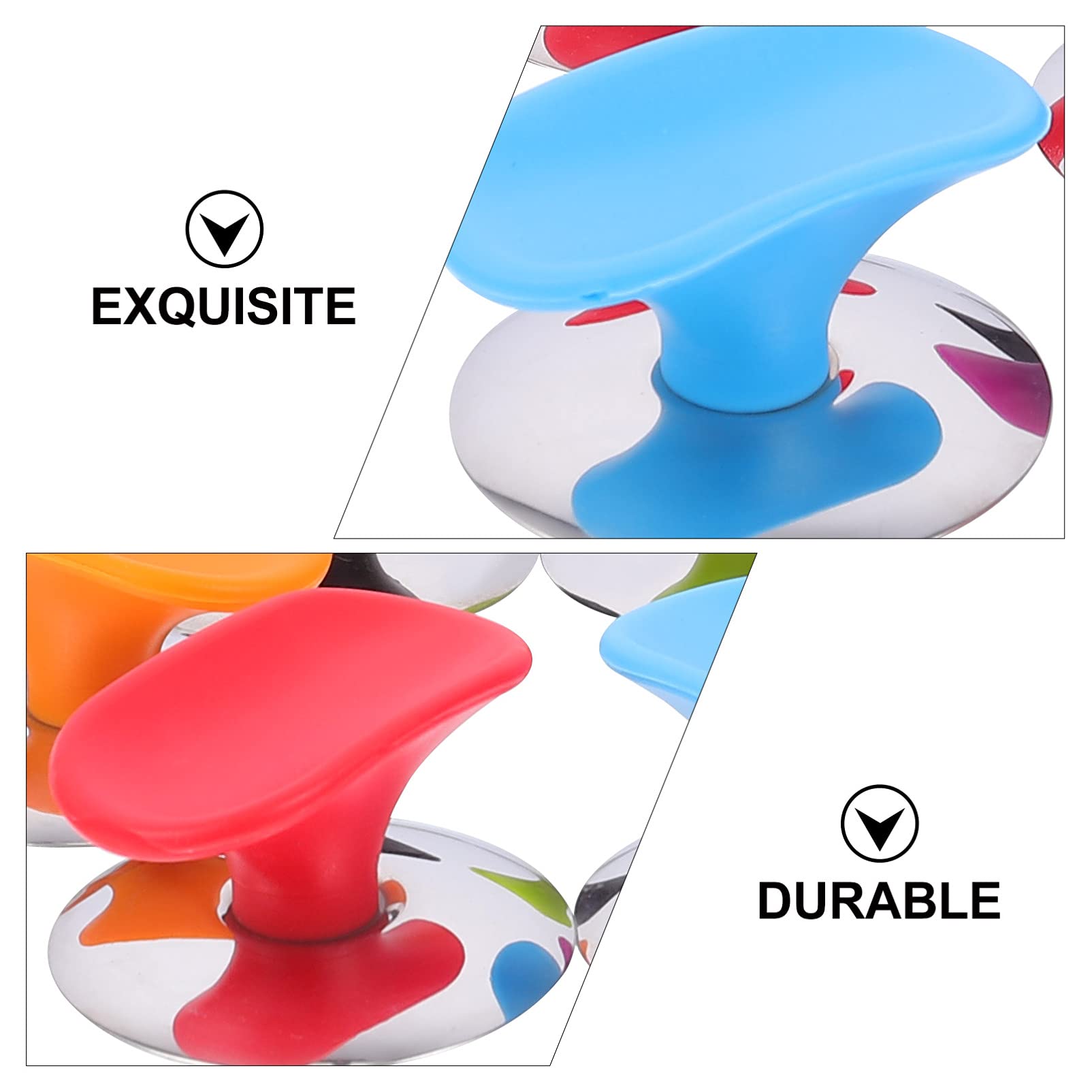 **Hemoton 6-Pack Silicone Pot Lid Handles – Heat-Resistant Replacement Knobs for Pots & Pans – Secure Grip for Cooking, Baking & Kitchen Safety**    *(Perfect for Stovetop Cooking, Oven Use & Everyday Kitchen Convenience)*