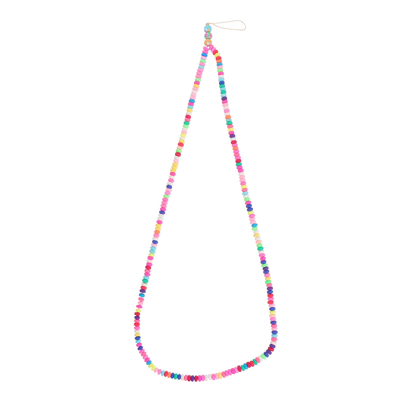 1Pc Creative Colorful Phone Lanyard - Fashionable Long Phone Chain Pendant for Smartphones, Perfect for Travel, Work, and Daily Use