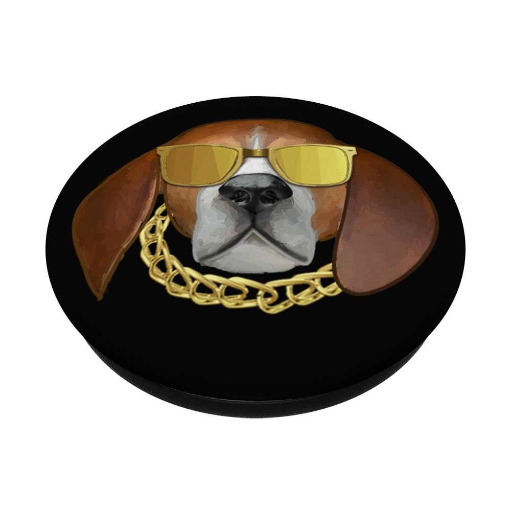 Funny Beagle Design PopSockets - Standard PopGrip for Dog Lovers, Beagle Parents & Pet Owners | Perfect for Phones, Tablets & Daily Use