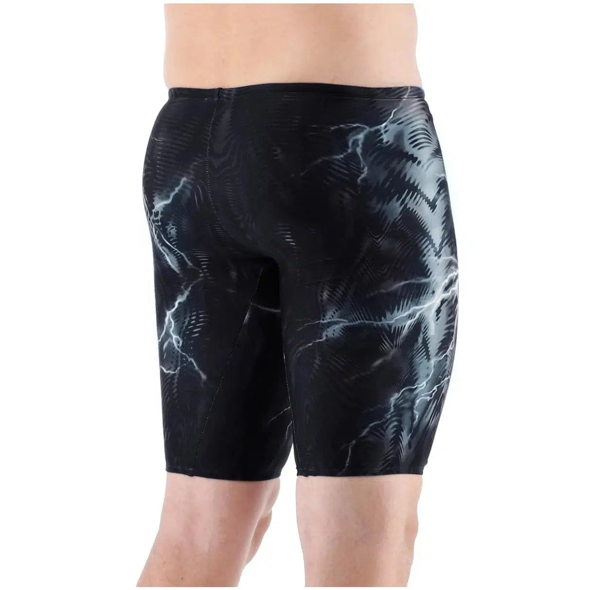 TYR Venzo Phantom Oblivion High Waist Competitive Swim Jammer - Perfect for Training & Racing | Men's Performance Swimwear for Lap Swimming & Swim Meets