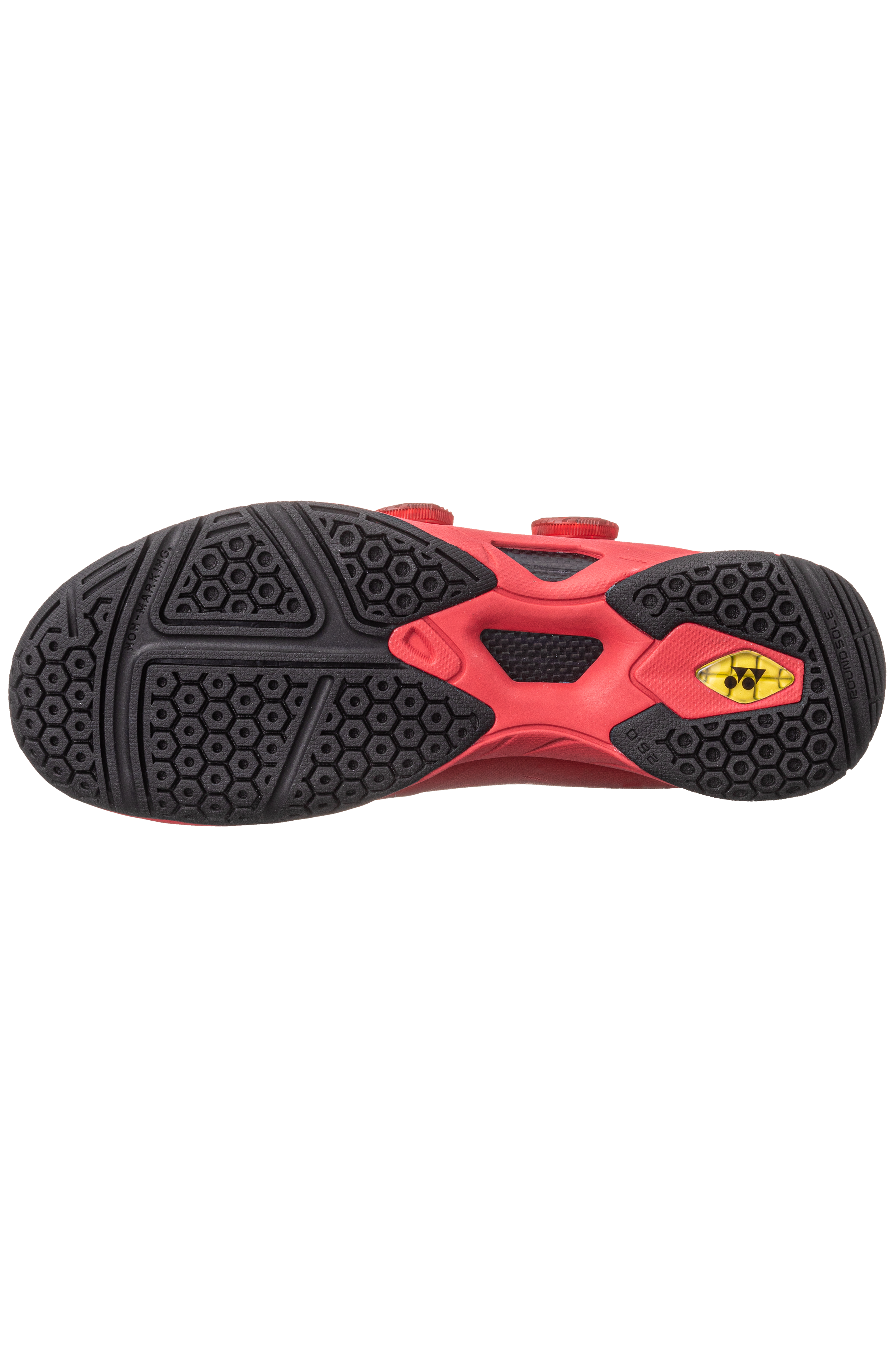 YONEX POWER CUSHION INFINITY 2 Badminton Shoes for Men & Women - Metallic Red | Lightweight Cushioned Court Shoes for Badminton, Tennis & Indoor Sports