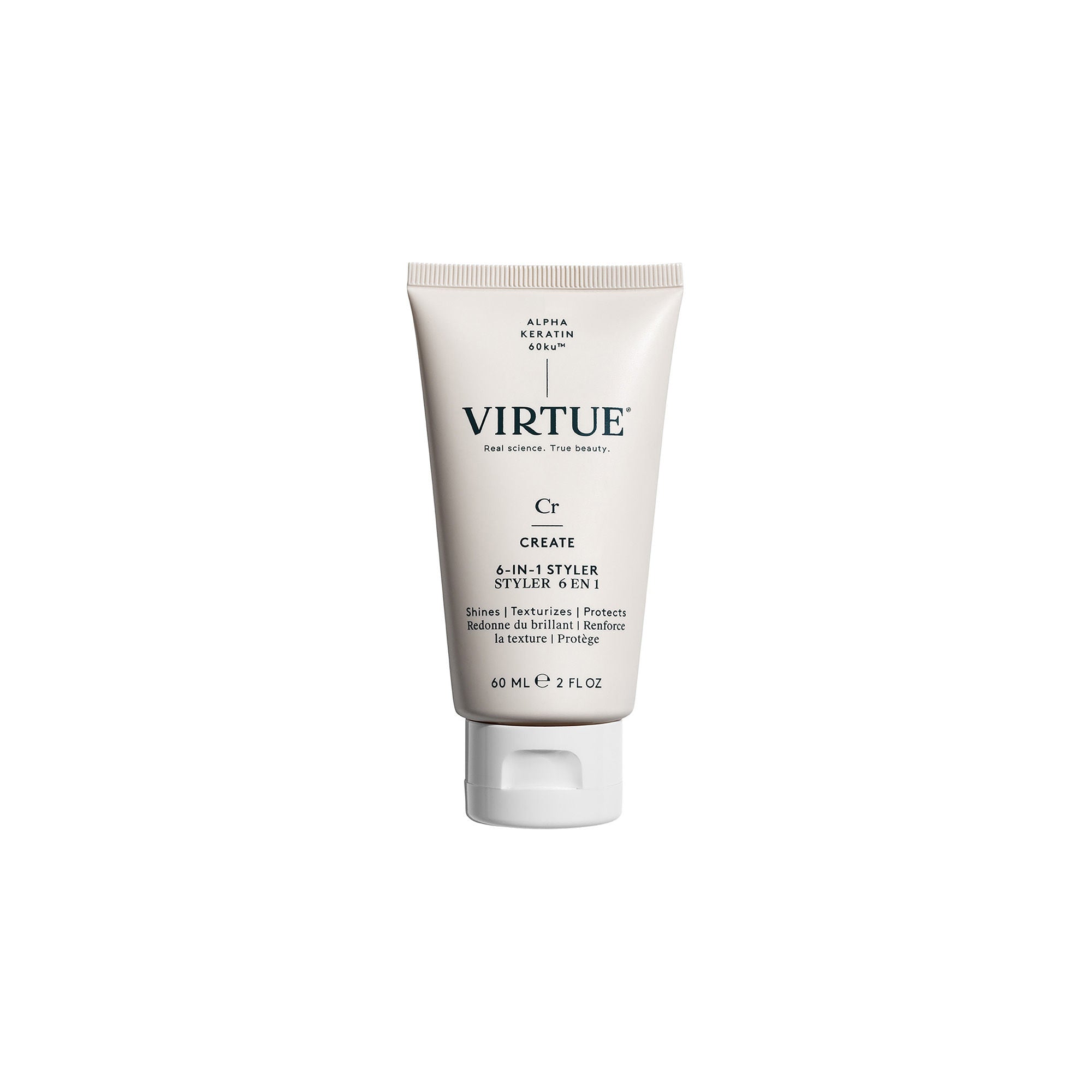 Virtue The One For All 6 In 1 Styler - Multi-Purpose Hair Styling Cream for Curls, Waves & Straight Hair | Perfect for Salon & Home Use