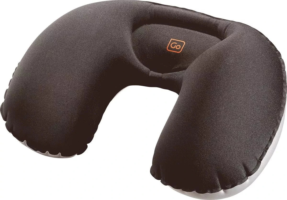 Go Travel Compact Snoozer - Portable Neck Pillow for Airplane, Car & Office - Comfortable Travel Accessory for Long Flights & Road Trips