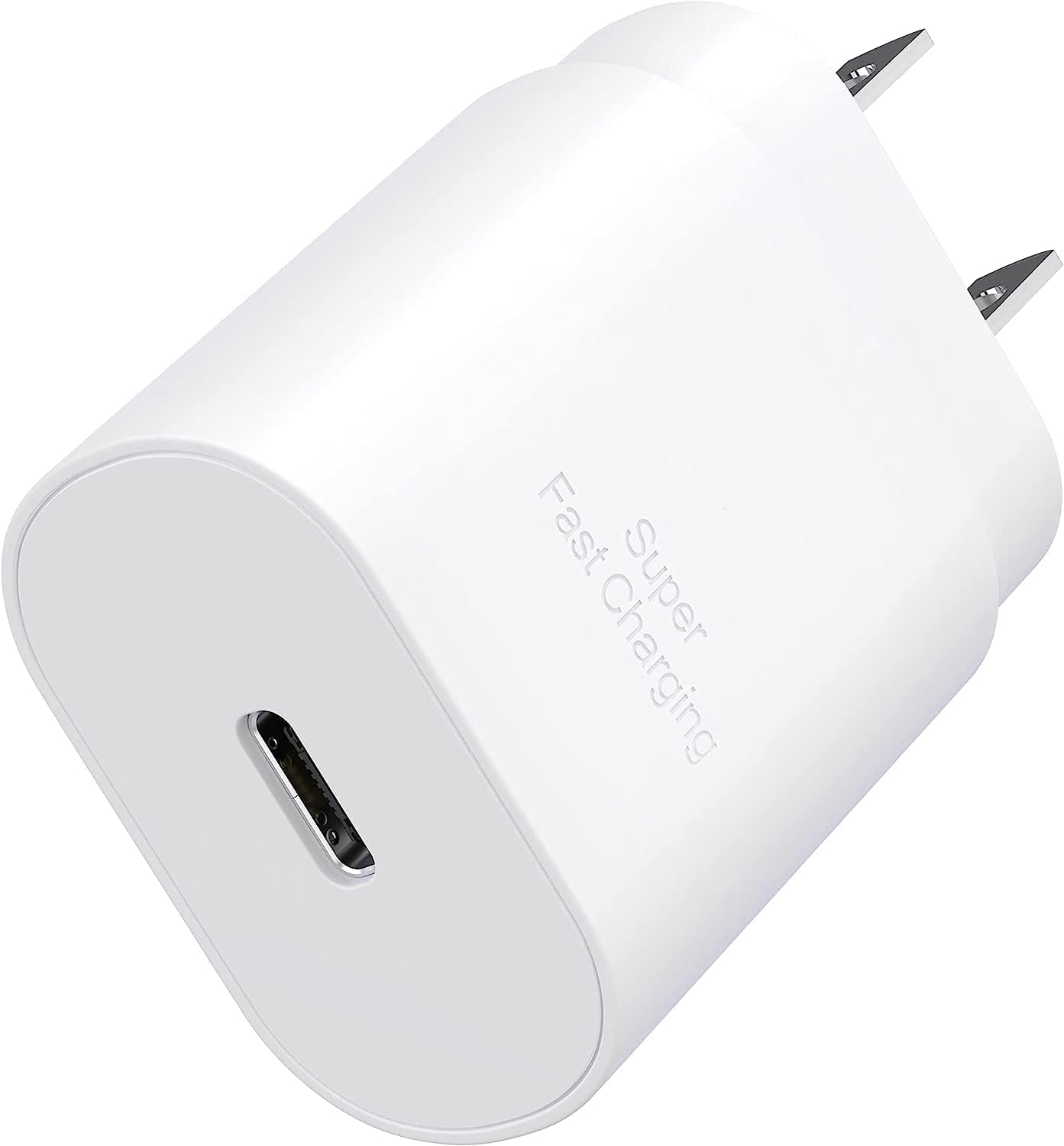 2-Pack Samsung 25W Super Fast Charging Wall Charger with USB-C PD - Compatible with Galaxy S24/S23/S22/S21/S20/S10 Plus, Note 8/9/10/20 Ultra - Fast Charger for Android Phones - Perfect for Travel, Home & Office Use