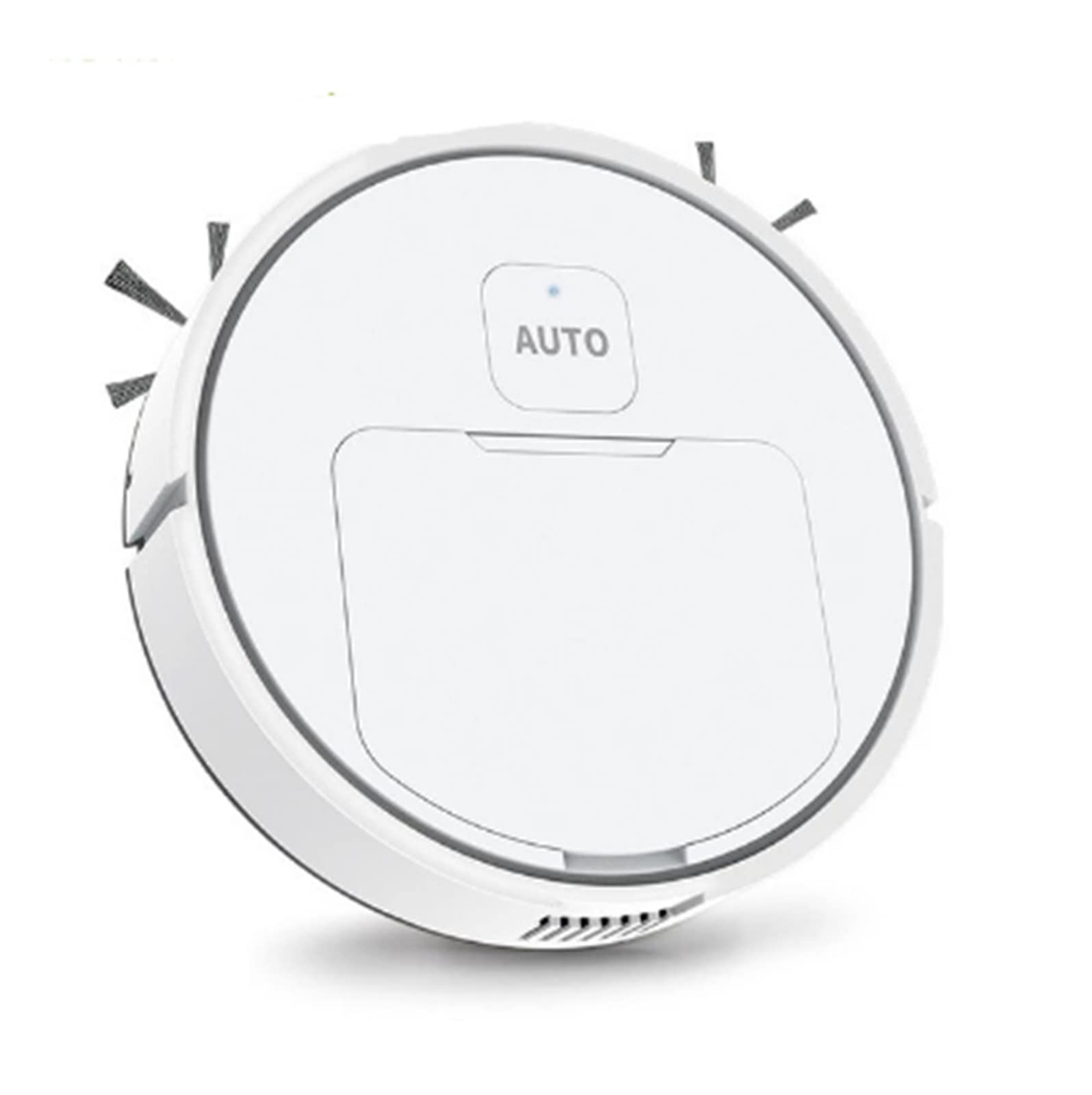 KANGYEBAIHUODIAN 3-in-1 Robot Vacuum Cleaner - Smart Wireless Automatic Sweeping, Mopping & Vacuuming with Wet/Dry Cleaning, Rechargeable (White) - Perfect for Hardwood Floors, Carpets & Pet Hair Removal