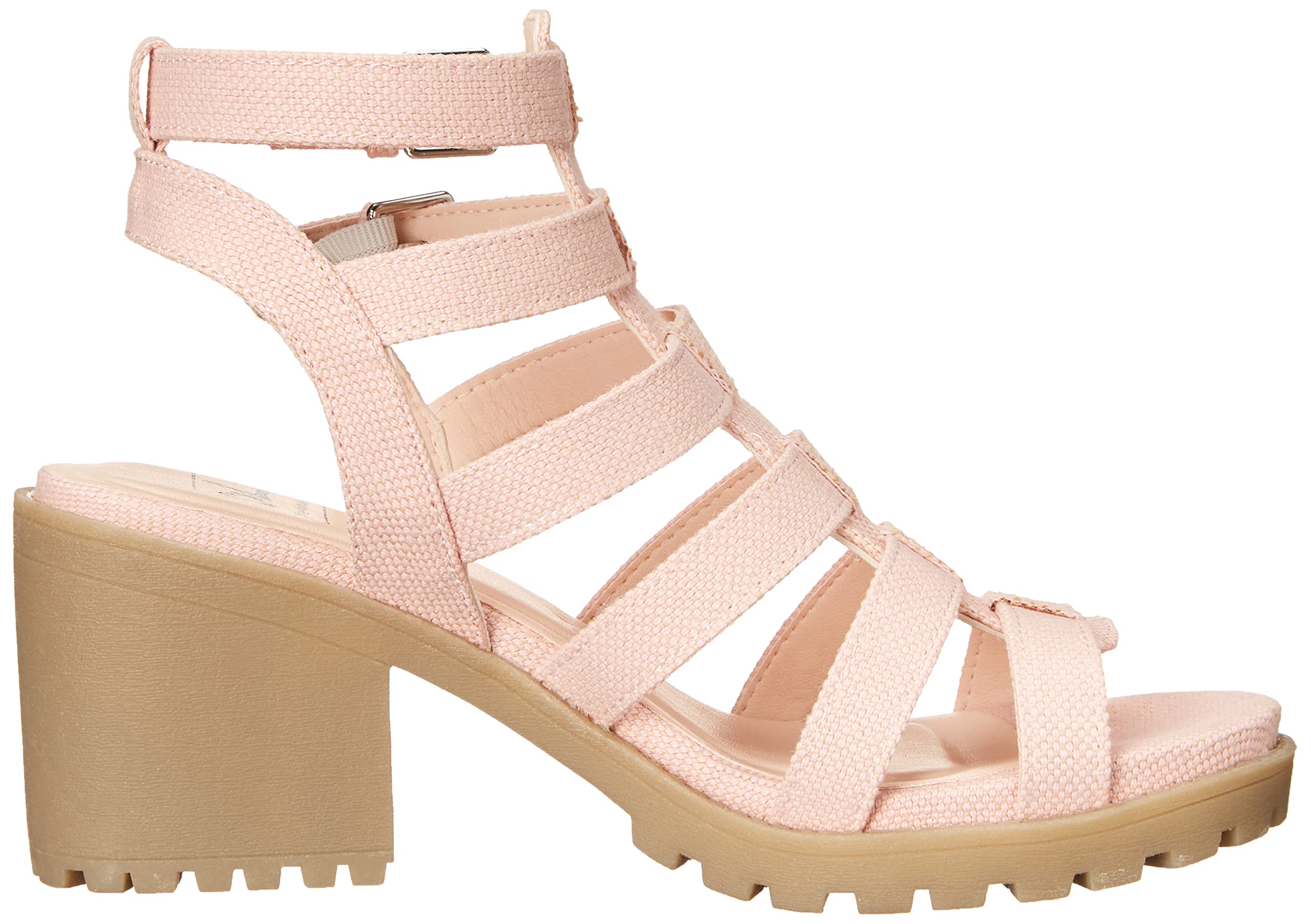 Chinese Laundry Women's Hemp Heeled Sandal - Blush Size 5 | Bohemian Summer Wedges for Beach, Music Festivals & Casual Outings