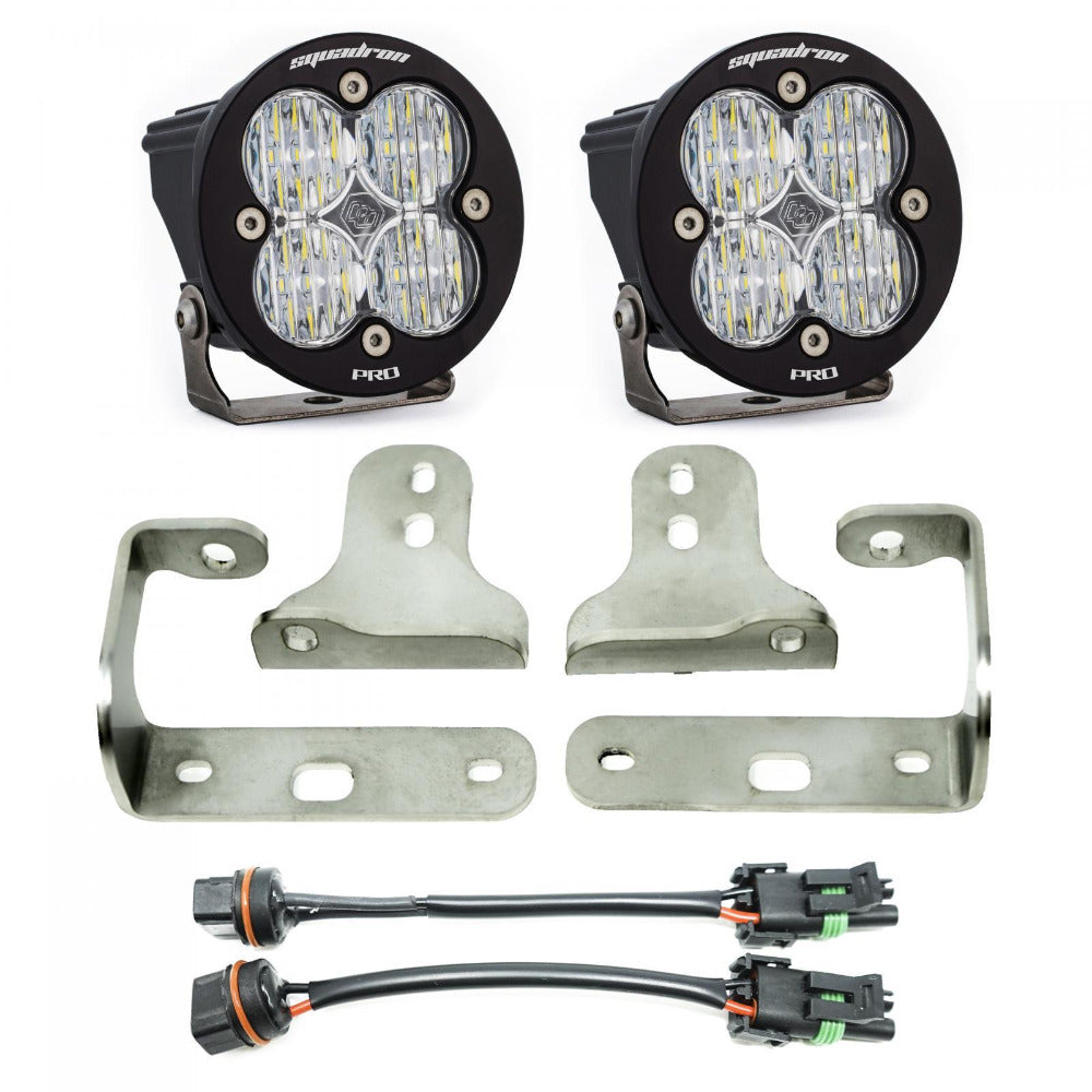 2024 Jeep Gladiator JT Fog Light Pocket Kit - Durable Off-Road LED Fog Lights for Enhanced Visibility in All Weather Conditions | Perfect for Night Driving & Adventure Off-Roading