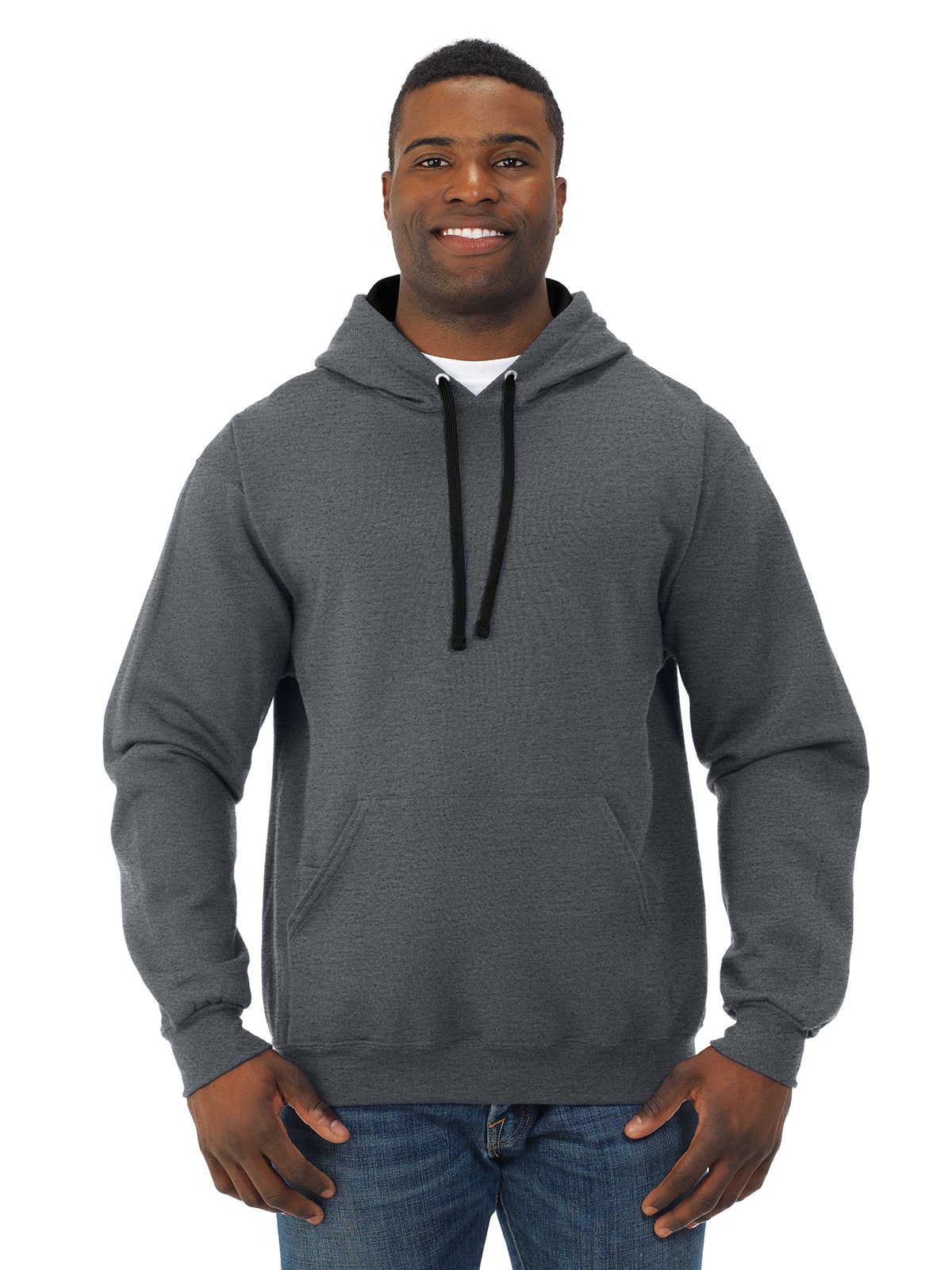 Fruit of the Loom Men's Soft Fleece Pullover Hoodie - Cozy & Warm Casual Wear for Winter, Outdoor Activities & Lounge