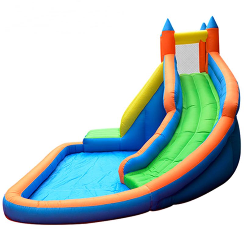 Inflatafun Mount Slippery - Premium Inflatable Water Slide for Kids & Adults | Outdoor Summer Backyard Fun | Perfect for Birthday Parties, BBQs & Family Gatherings