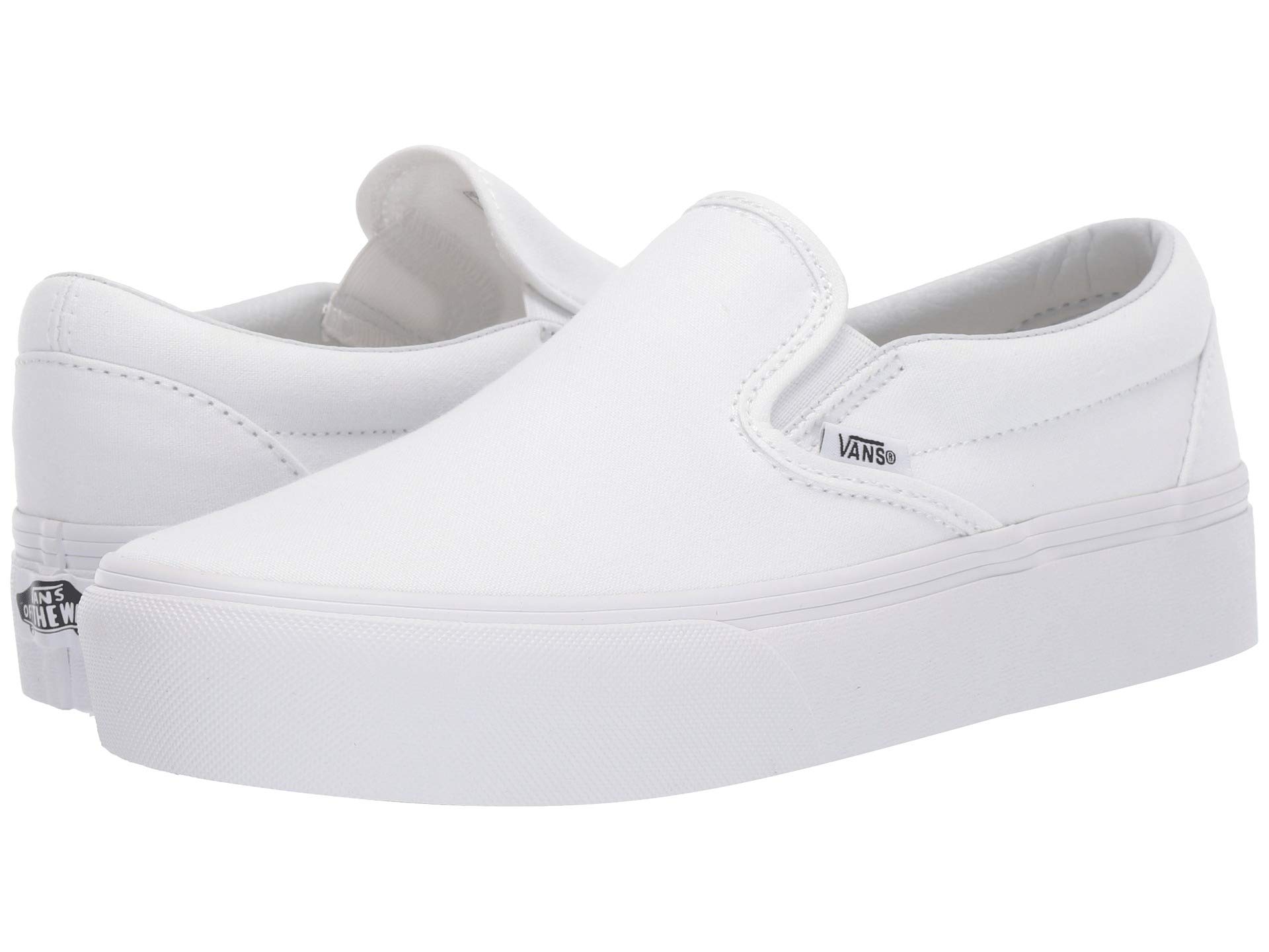 Vans Men's Slip-On Platform Sneakers - Comfortable & Stylish Skate Shoes for Casual Wear, Street Fashion & Everyday Use