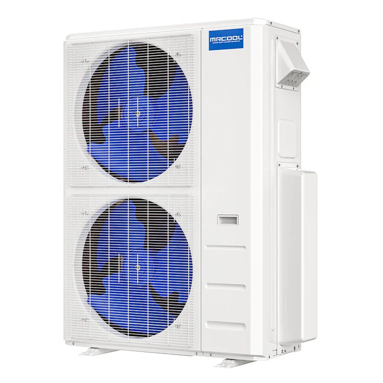 MRCOOL DIY 4th Gen 48,000 BTU 21 SEER 4-Zone Ductless Mini Split AC & Heat Pump System with Ceiling Cassettes (9K+9K+9K+12K) for Home Cooling & Heating | Perfect for Living Rooms, Bedrooms & Basements