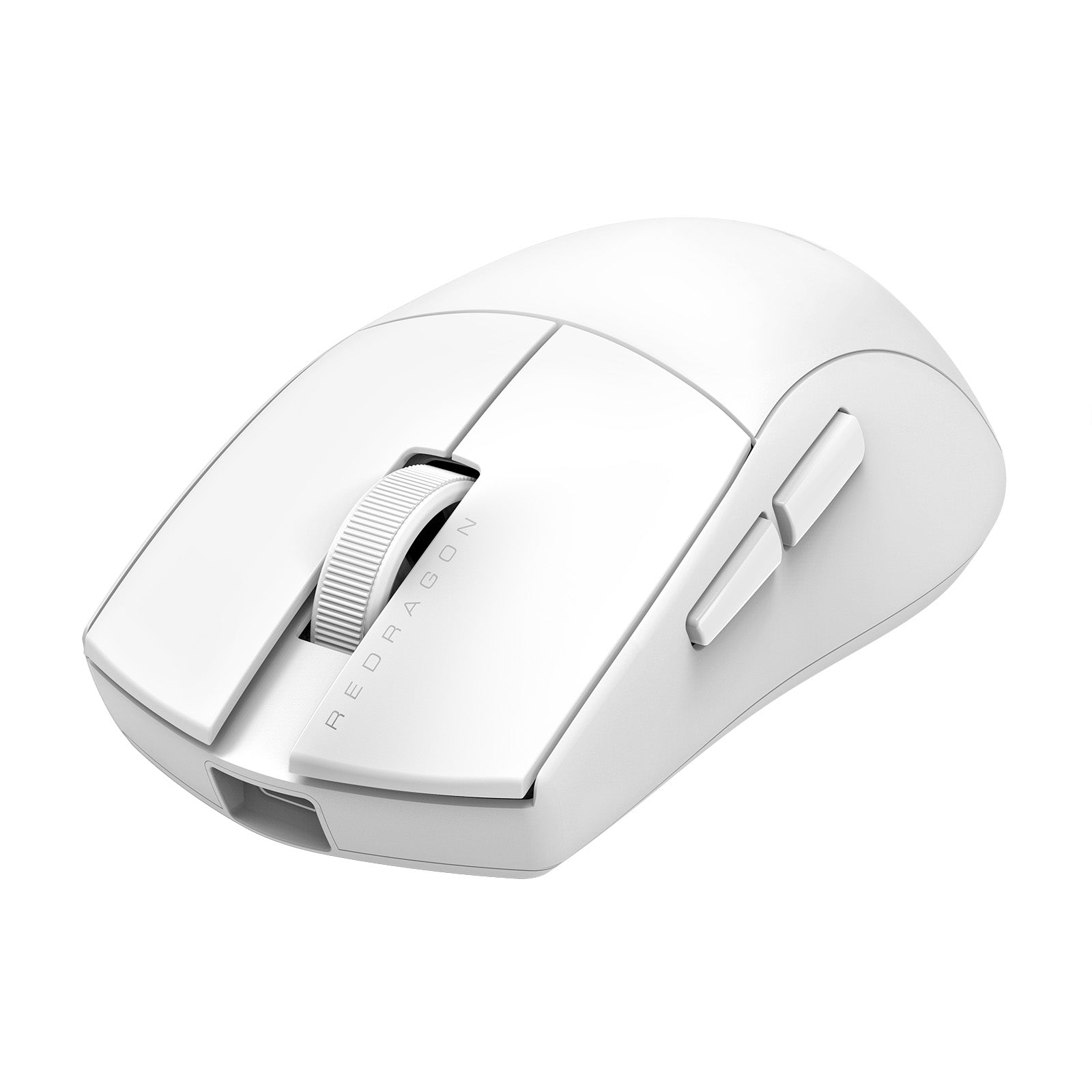 Redragon King Pro M916 Gaming Mouse - 4K Hz Polling Rate, Ergonomic Design, RGB Lighting - Perfect for FPS, MOBA & Esports Gaming (White)
