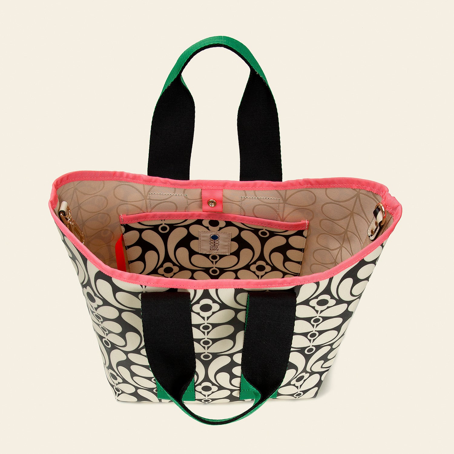 Stylish Nouveau Stem Medium Tote Bag - Durable & Lightweight Carryall for Work, Travel & Shopping | Women's Fashion Handbag