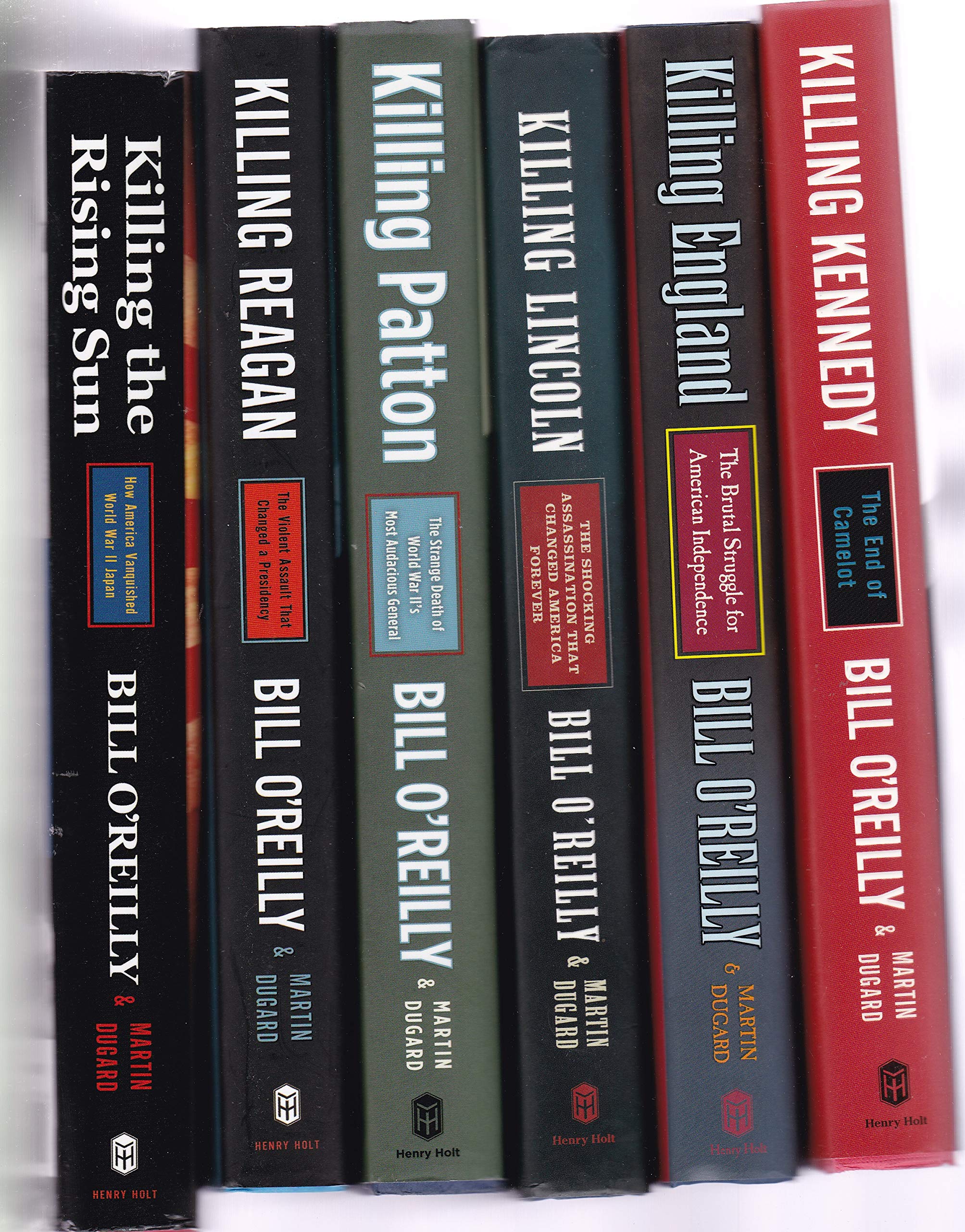 Bill O'Reilly Killing Series - Set of 6 Hardcover Books | American History & Political Thriller Collection | Perfect for Book Clubs, History Buffs & Political Enthusiasts