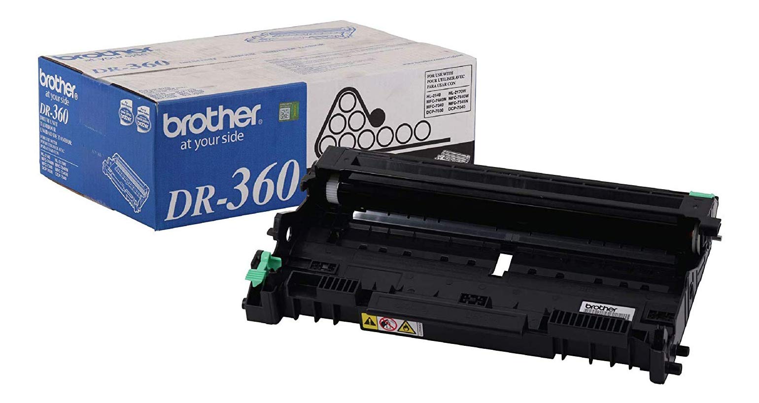 Brother DR360 Drum Unit - High Yield Replacement Toner Cartridge for Brother Printers - Perfect for Office & Home Printing Needs