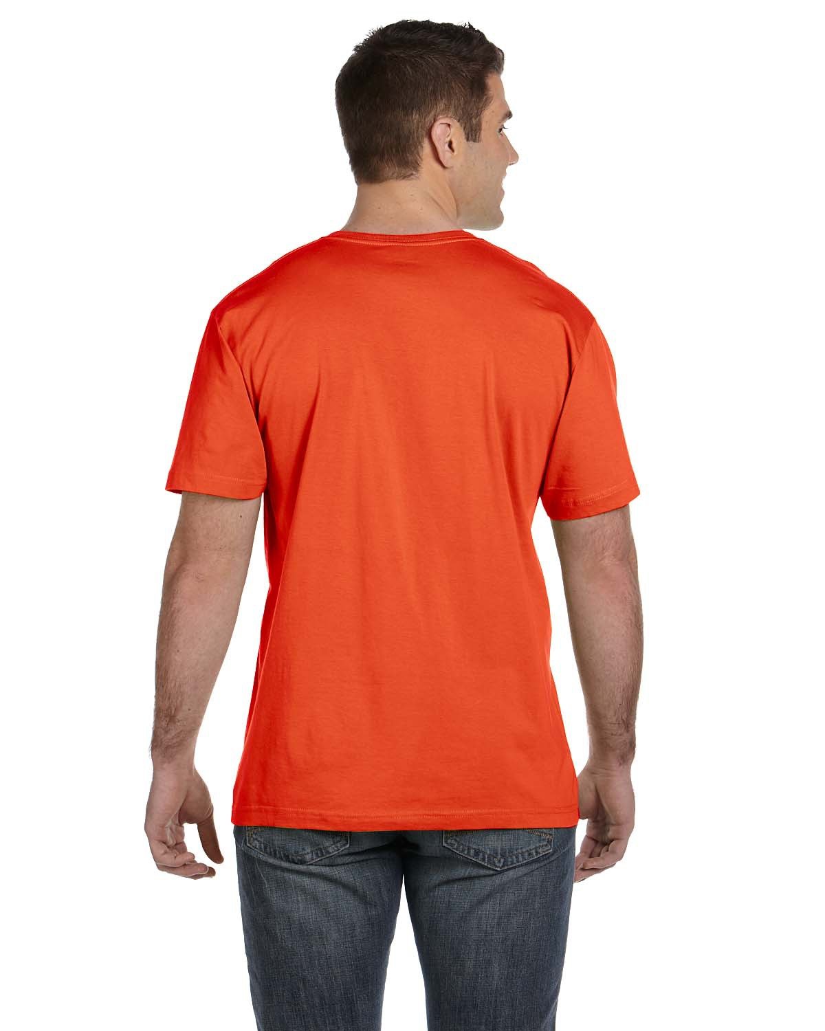 LAT Apparel 6901 Men's Premium Fine Jersey T-Shirt - Soft Cotton Crew Neck Tee for Casual Wear, Gym & Everyday Comfort