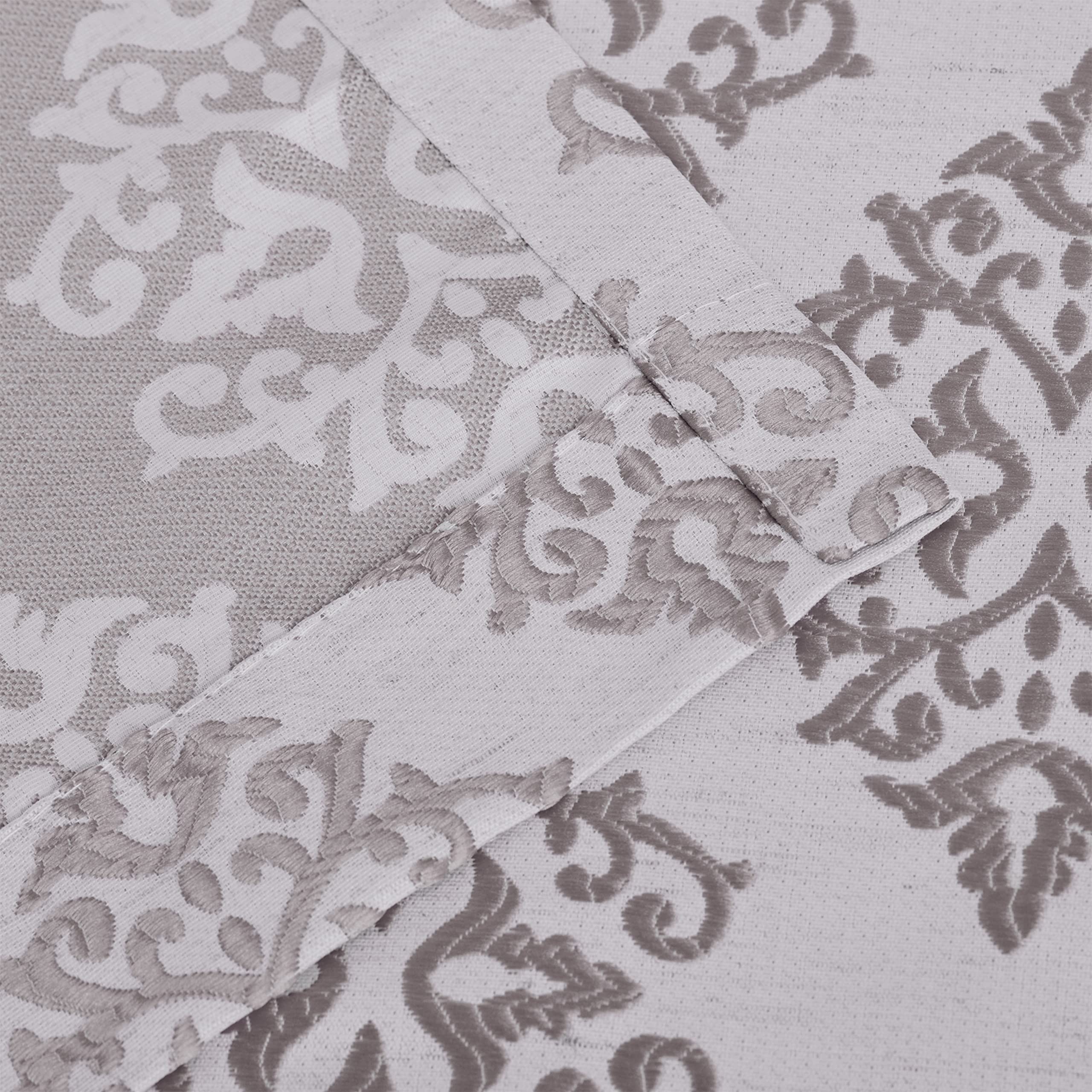 Premium Jacquard Embroidered Curtains Set of 2 - 52