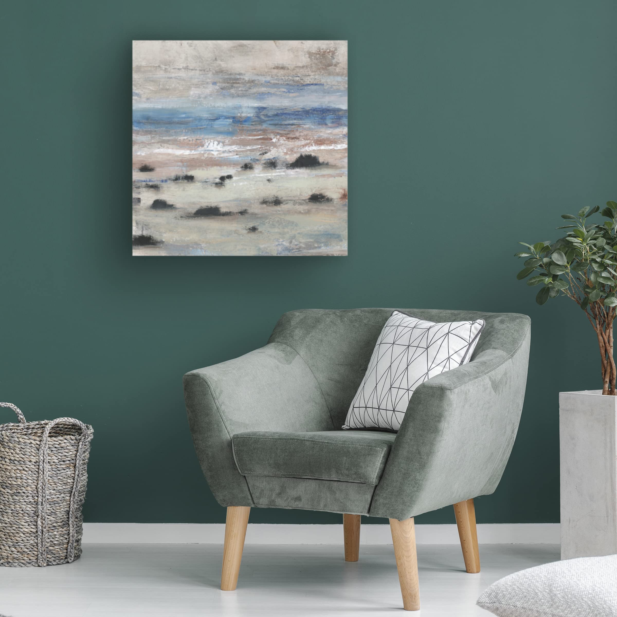 Tim O'Toole 'Tempest of the Sea I' Canvas Wall Art Print - Ocean Wave Painting for Living Room, Bedroom & Office Decor