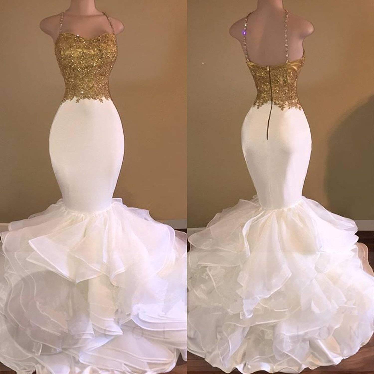 Elegant Black Plus Size 20W Beaded Lace Mermaid Evening Dress with Ruffles - Perfect for Prom, Formal Events & Special Occasions