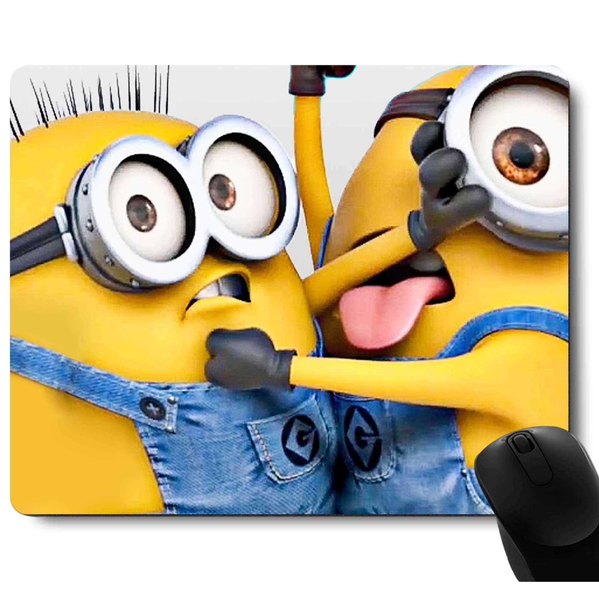 Funy Fantastic Anime Gaming Mouse Pad - Non-Slip Rubber Base for Computer & Laptop - Wireless Mouse Compatible Desk Mat - Office Supplies & Workspace Decor (Perfect for Gaming Setups & Home Office)