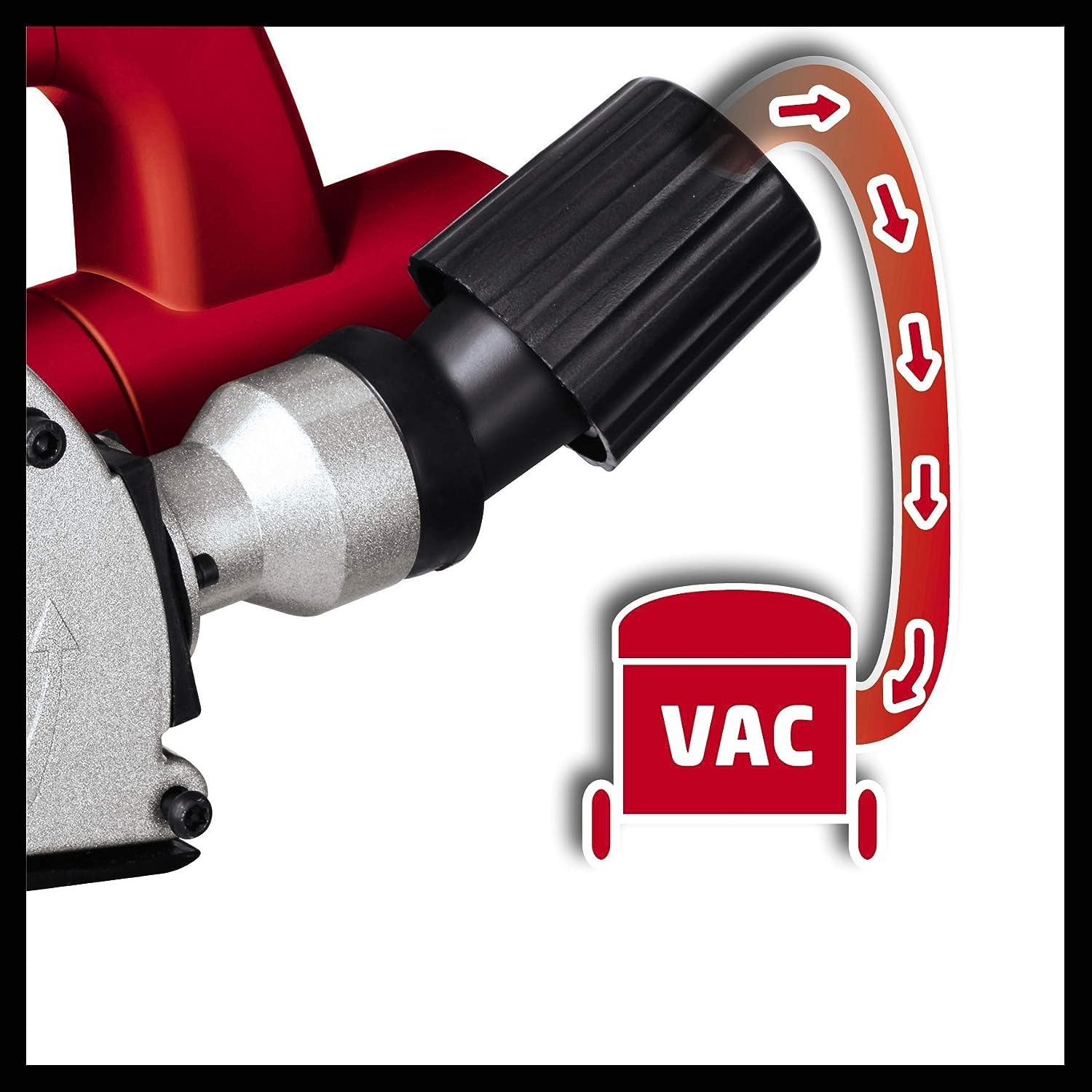 Einhell TH-MA 1300 Electric Wall Chaser (1320W, Spindle Lock, Soft Start) with 2 Diamond Cutting Discs - Perfect for Concrete Grooving, Wall Channeling & Electrical Wiring Installation