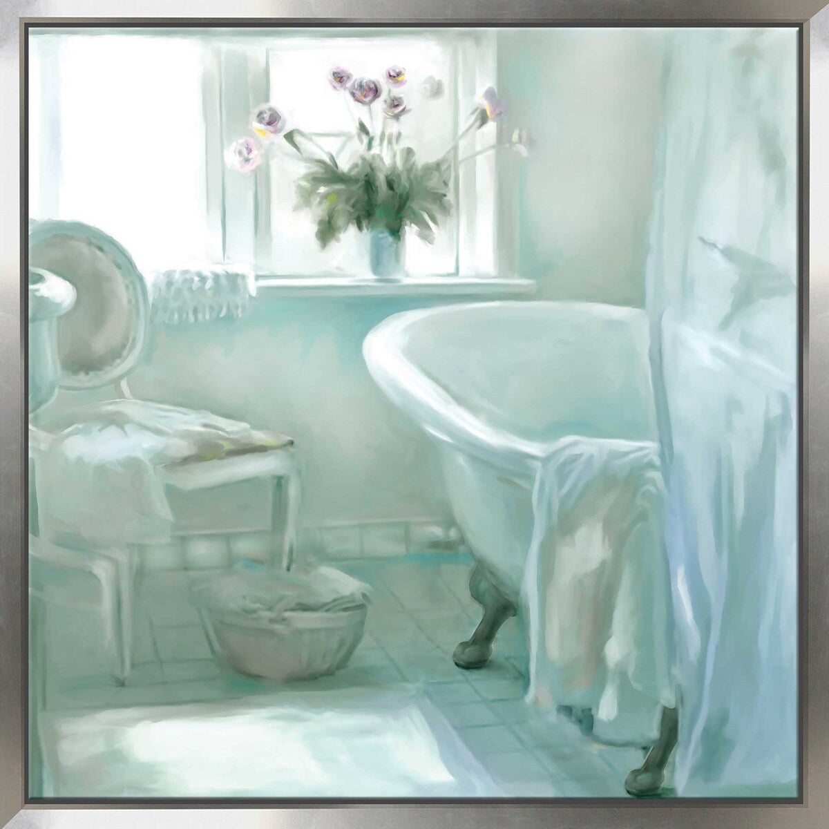Ambiance by Carol Robinson - Premium Floating Canvas Wall Art Print - Perfect for Living Room, Bedroom & Office Decor