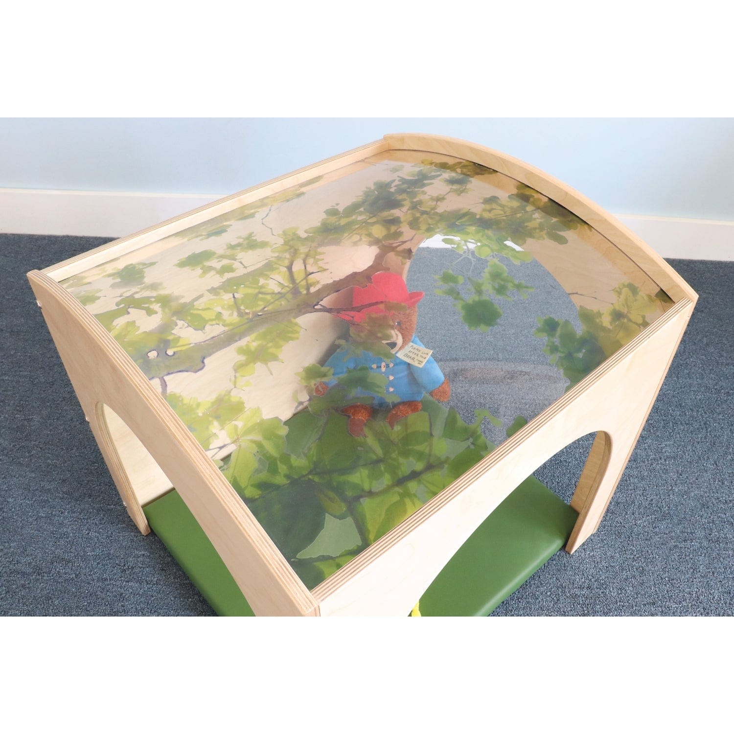 Nature View Toddler Reading Retreat Set - Cozy Kids Book Nook with Storage for Bedroom, Playroom & Homeschool - Perfect Montessori Learning Corner for Toddlers Ages 2-4