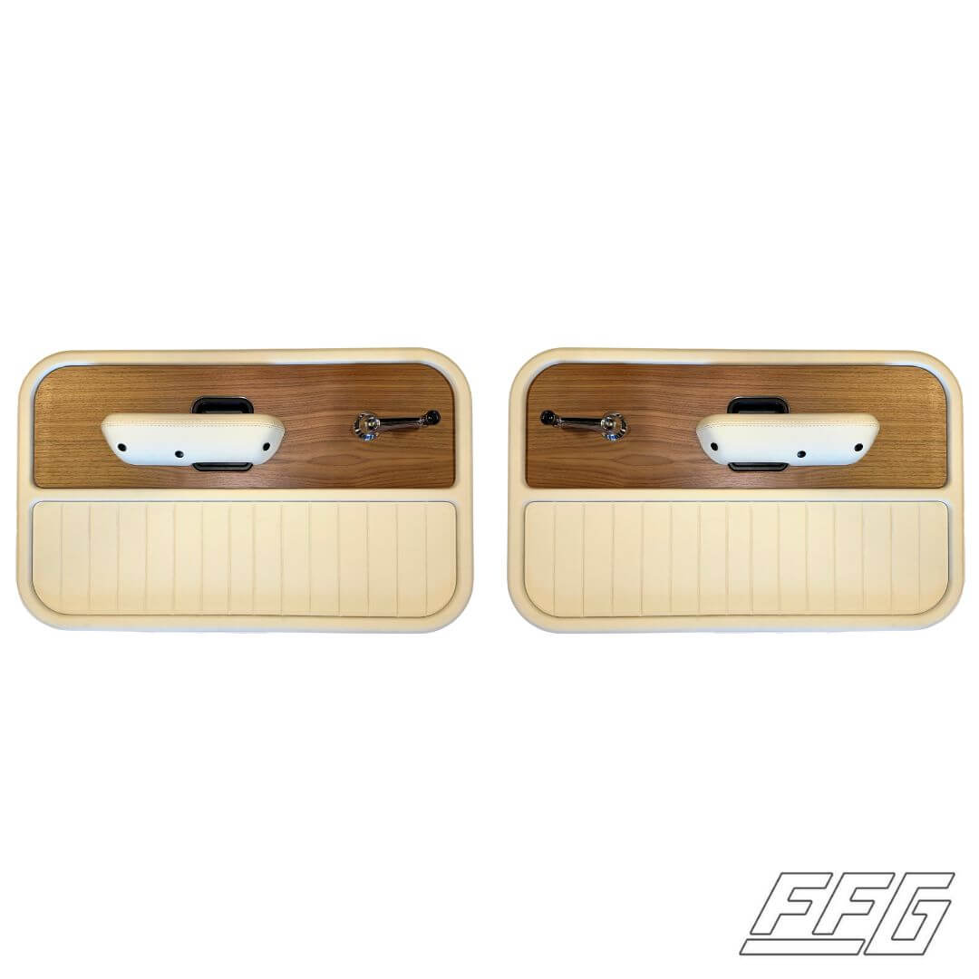 Custom Upholstered Door Panels for 1967 Ford Mustang | Premium Interior Upgrade | Perfect for Classic Car Restoration & Customization Projects