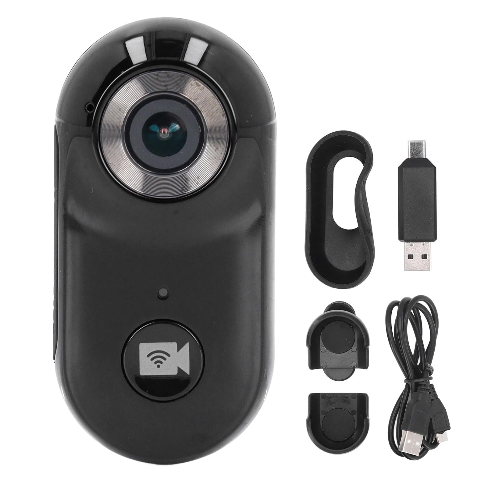 HD 4K Cat Collar Camera - Pet Action Cam for Outdoor Adventures & Gifts