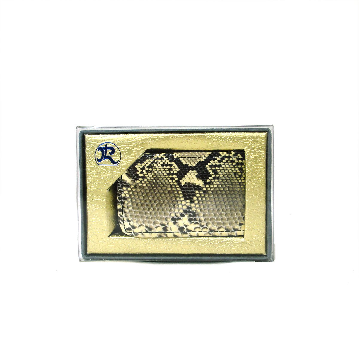 Genuine Python Leather Money Clip for Men - Premium Snake Skin Wallet Accessory - Perfect for Cash, Credit Cards & Business Gifts