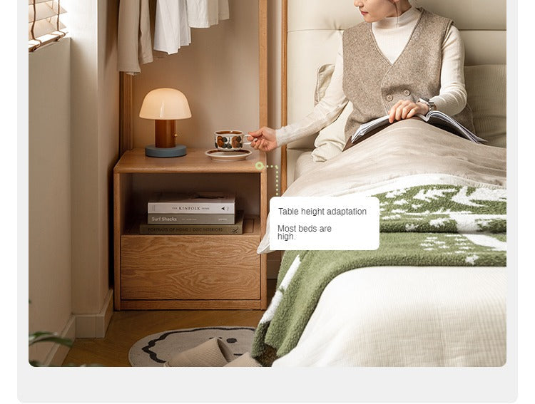 Nordic Solid Wood Clothes Rack - Oak & Birch Floor Storage Organizer for Bedroom, Closet, and Entryway