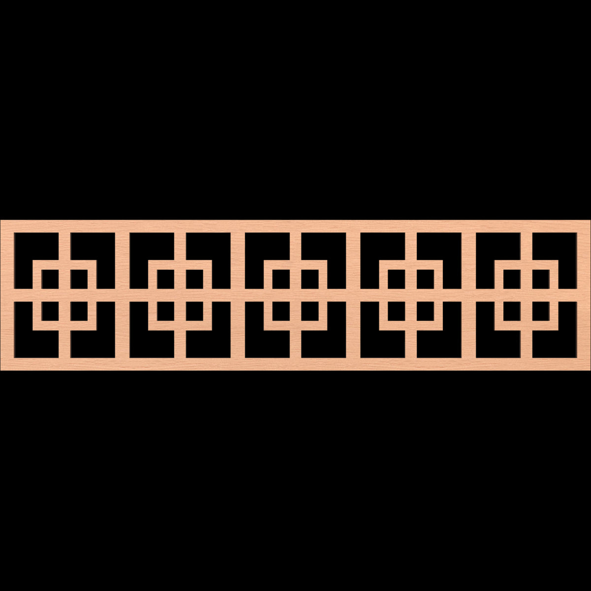 Cambridge Fretwork Moulding - Decorative Wood Trim for Home & Furniture | Perfect for DIY Projects, Wall Paneling, and Cabinet Accents