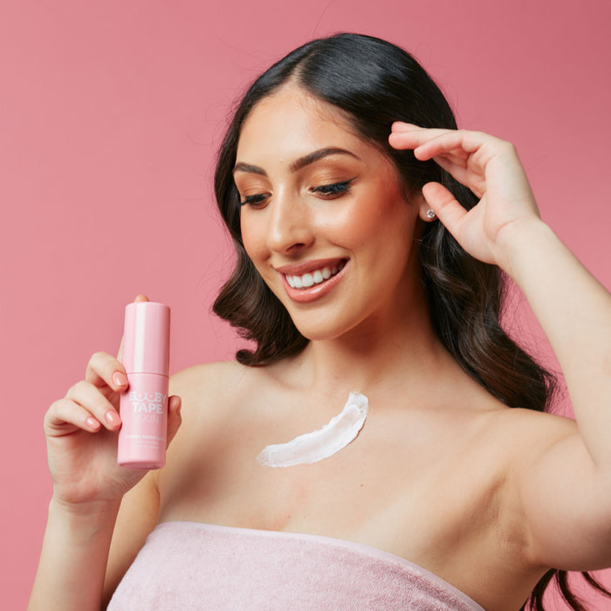 Booby Tape Firming Breast Lotion - Hydrating & Moisturizing Skin Care for Women - 80ml (1 Count) - Perfect for Daily Use & Post-Workout Recovery