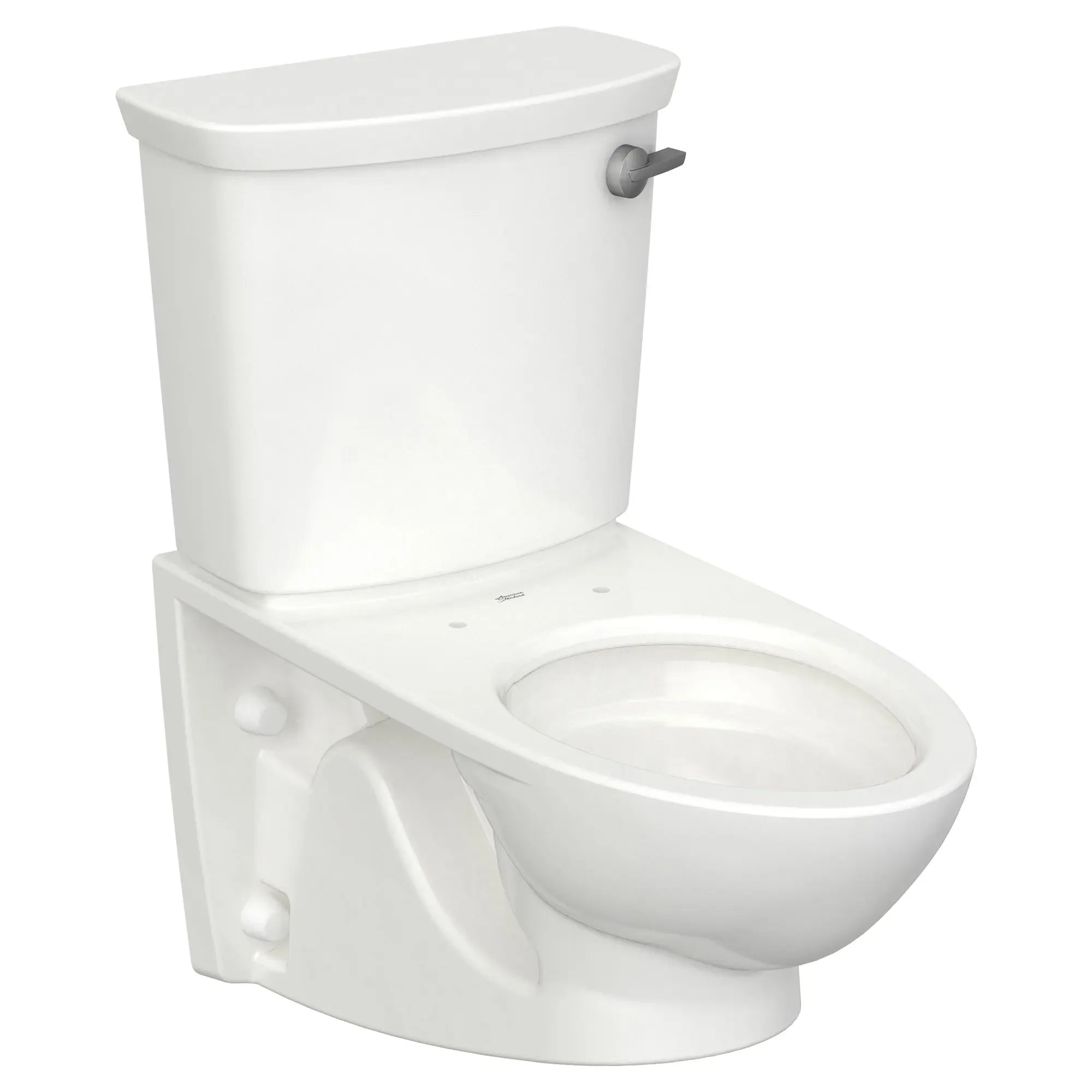 Glenwall® VorMax® 1.28 GPF/4.8 LPF Right-Hand Trip Lever Back Outlet Elongated Wall-Mounted Toilet with EverClean® Technology - Perfect for Small Bathrooms, Commercial Spaces, and Modern Home Renovations