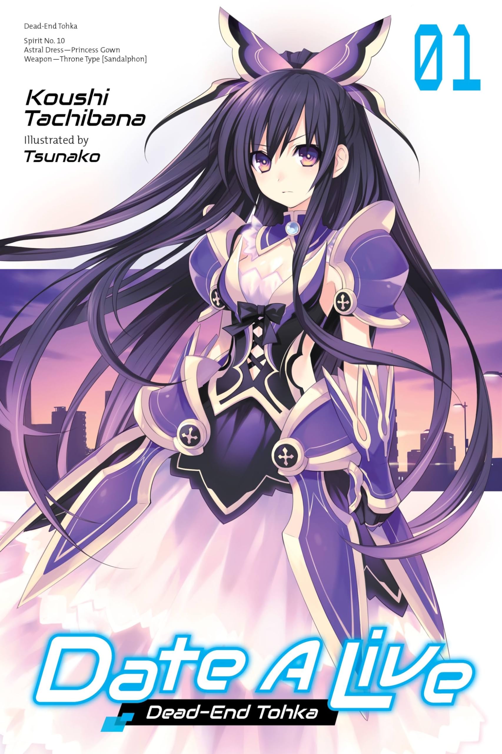 Date A Live Vol. 1 Light Novel: Dead-End Tohka - Fantasy Romance Anime Book Series for Teens & Adults - Perfect for Manga Lovers & Anime Fans Collection