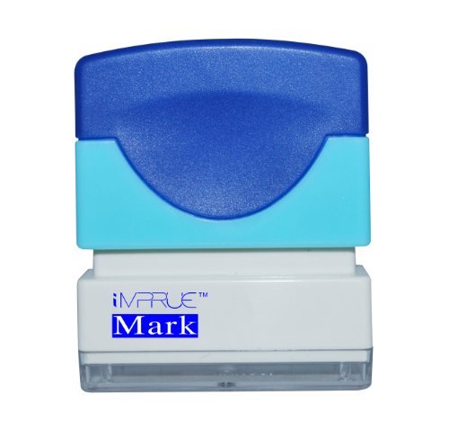 Custom Red Office Pre-Ink Rubber Stamp - Personalized Self-Inking Stamp for Business, Legal Documents & Mail - Perfect for Notary, Banking & Office Paperwork