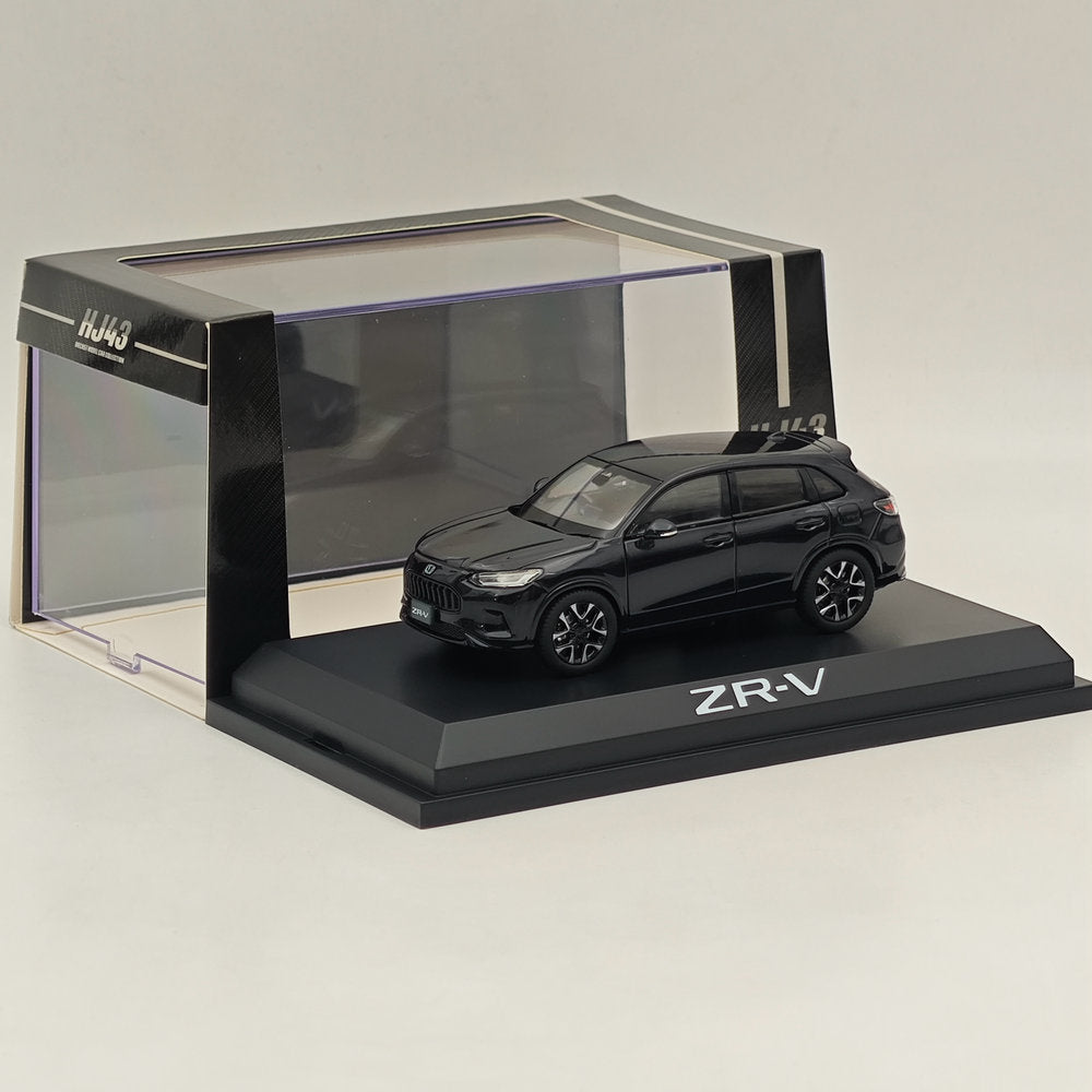 1/43 Scale Honda ZR-V e:HEV Midnight Blue Diecast Model Car - Hobby Japan HJ431005MBL Collectible for Display & Racing Simulation