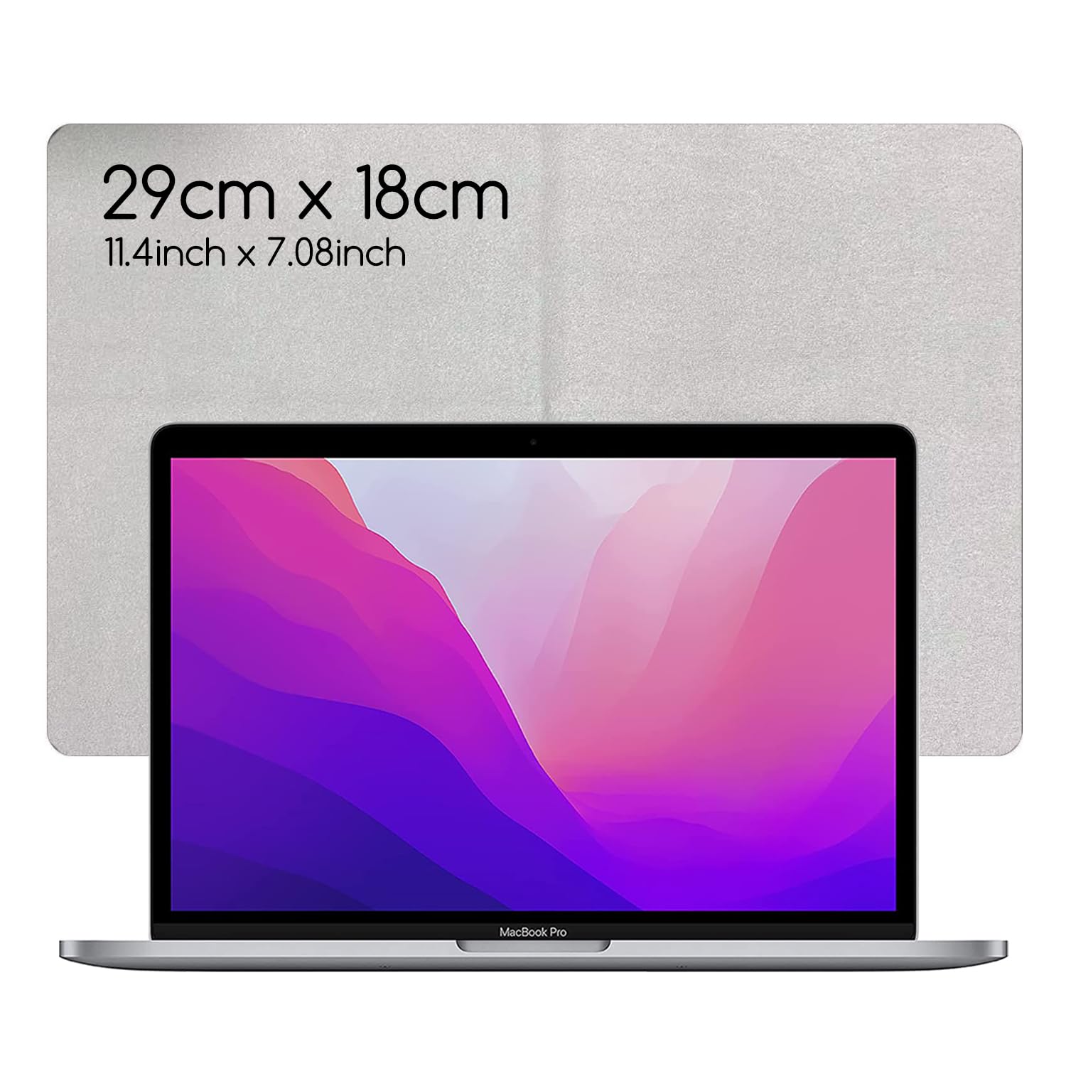 KEANBOLL 3-Pack Premium Microfiber Cleaning Cloth for MacBook Screens & Keyboards - 13