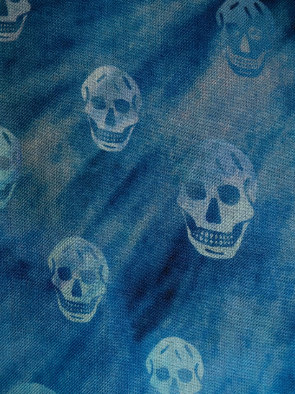 Alexander McQueen Blue Silk Scarf - Luxury Fashion Accessory for Women, Elegant Gift for Her - Perfect for Parties, Weddings & Everyday Style