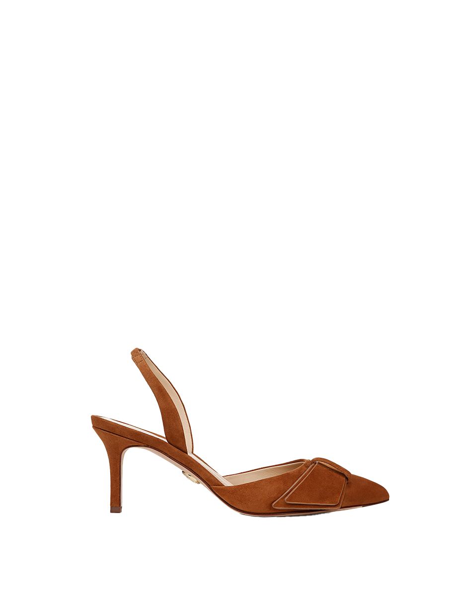 Lisbeth Suede Slingback Pumps for Women - Comfortable Low Heel Dress Shoes | Perfect for Office, Wedding & Evening Events