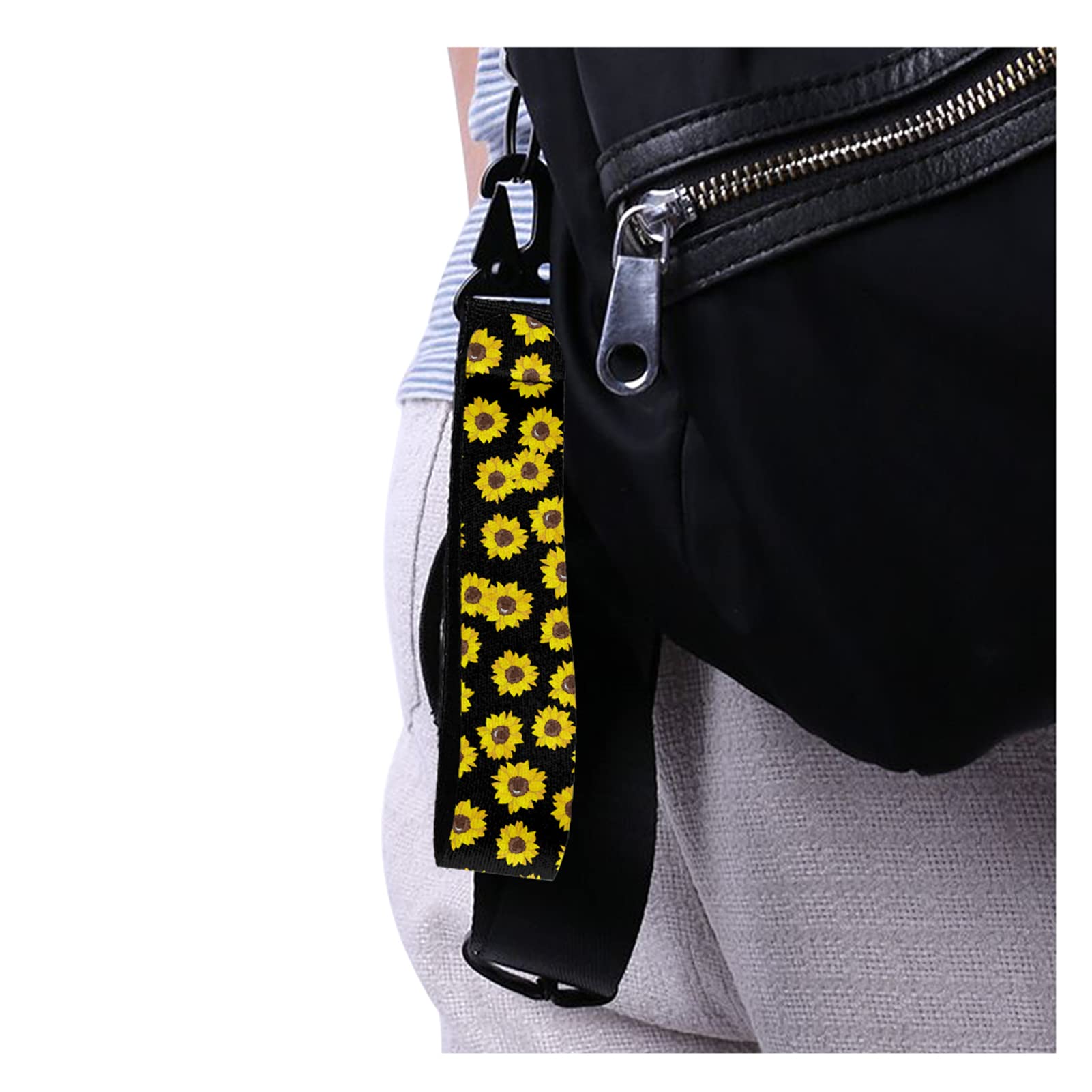 Stylish Neoprene Lipstick Keychain Holder - Compact Chapstick Lanyard with Key Ring for Women | Perfect for Gym, Travel & Everyday Essentials
